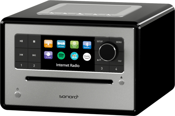 SONORO Radio numérique Elite SO-910 V2 Noir