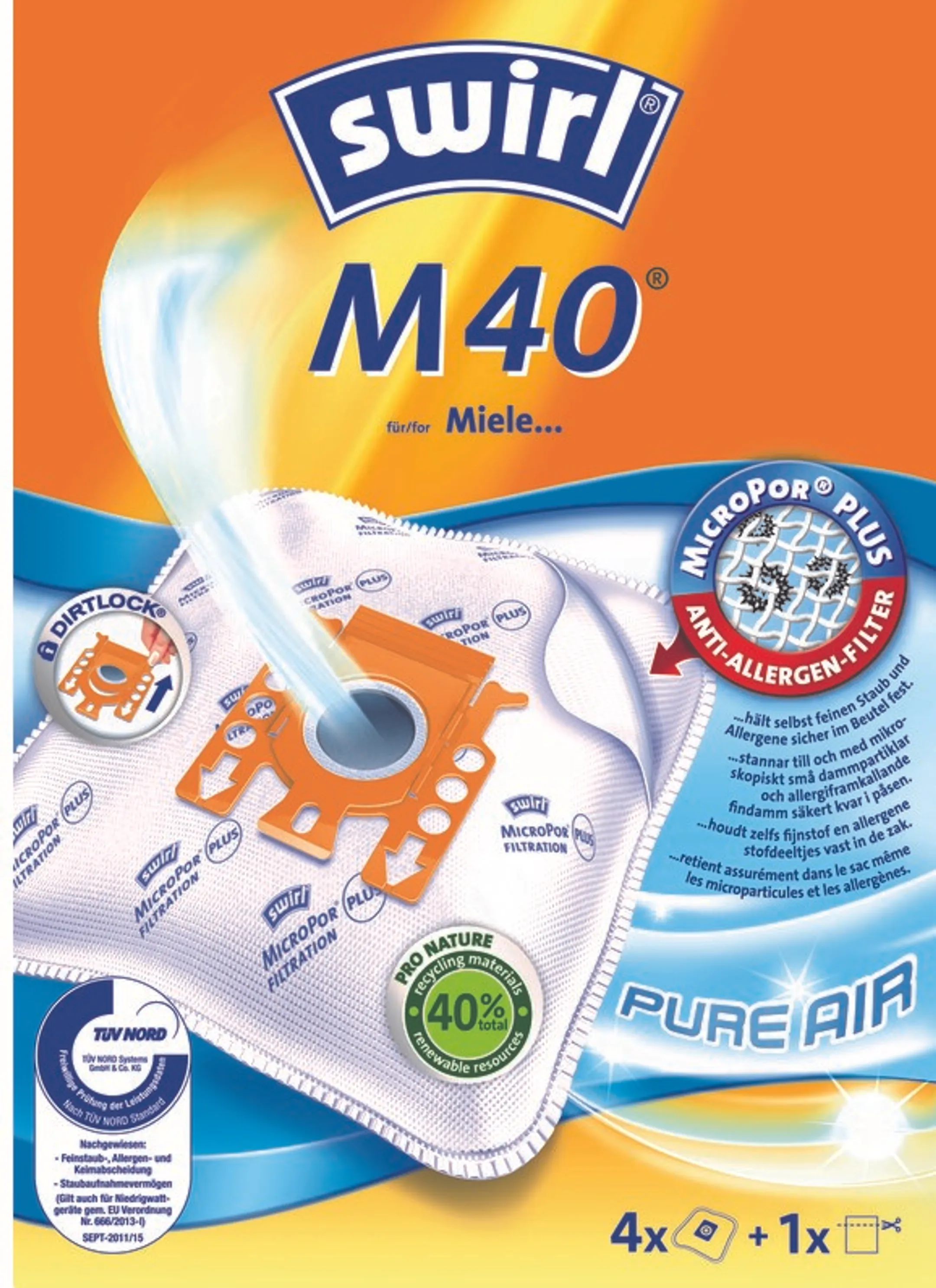 Sac aspirateur M40