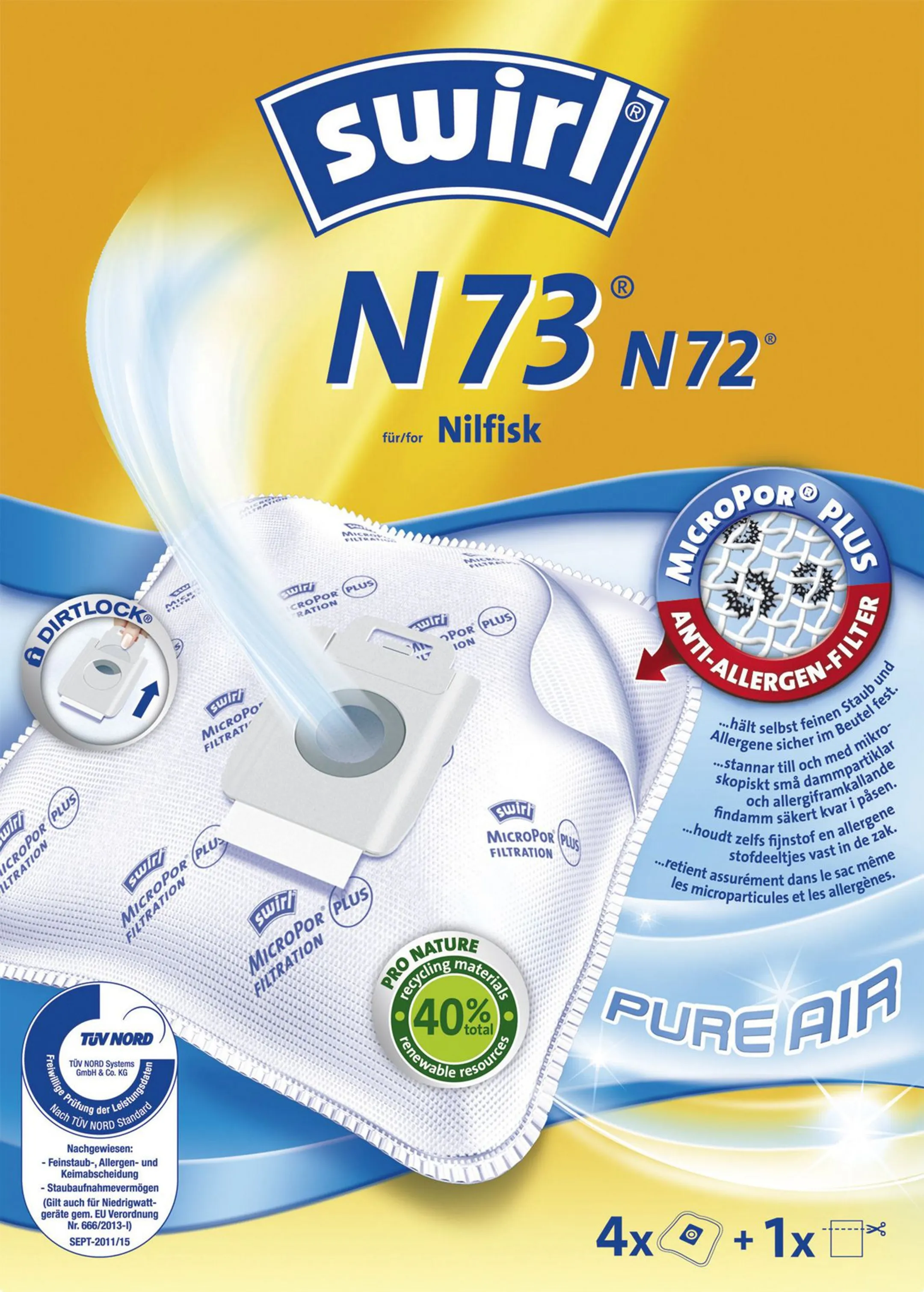 Swirl Sac aspirateur N73 image