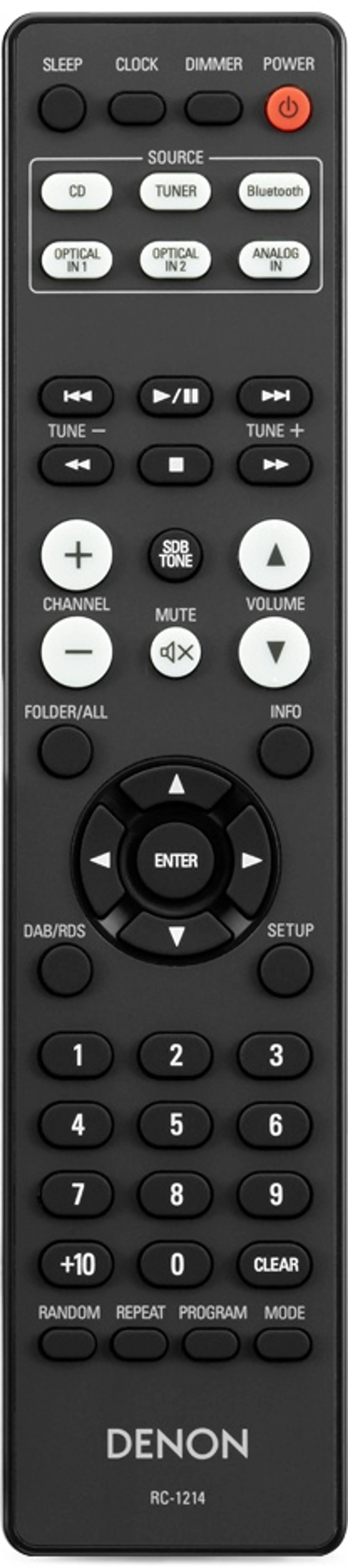 Denon Chaîne micro RCDM41DAB Noir image