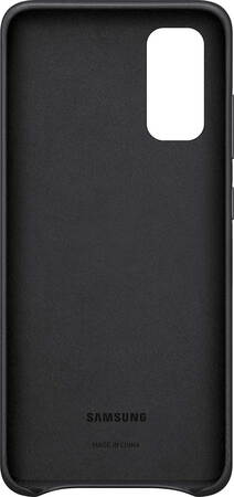 Samsung Coque en cuir pour Galaxy S20 - Noir