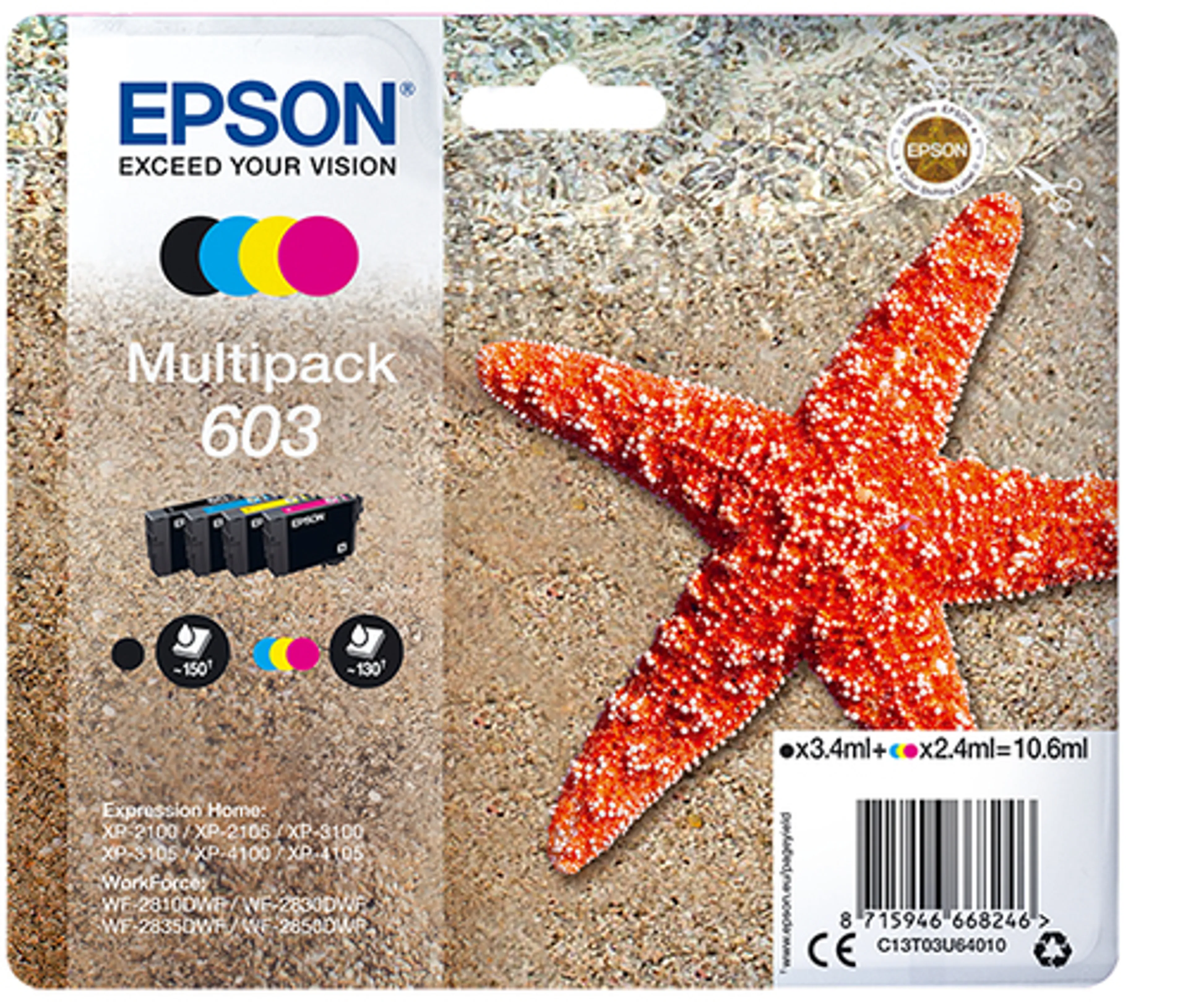 Epson 603 Multipack - Cartouche d'encre image