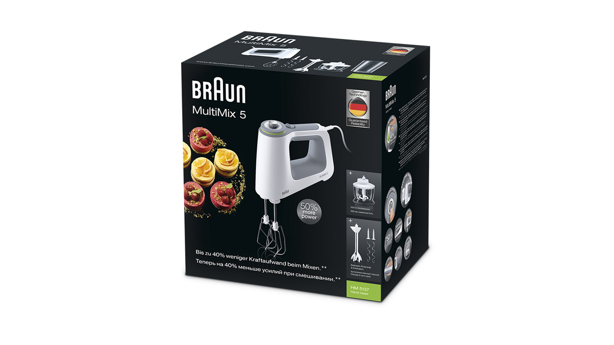 Handheld Mixer Braun Multimix Handmixer Hm 5137 Braun MultiMix