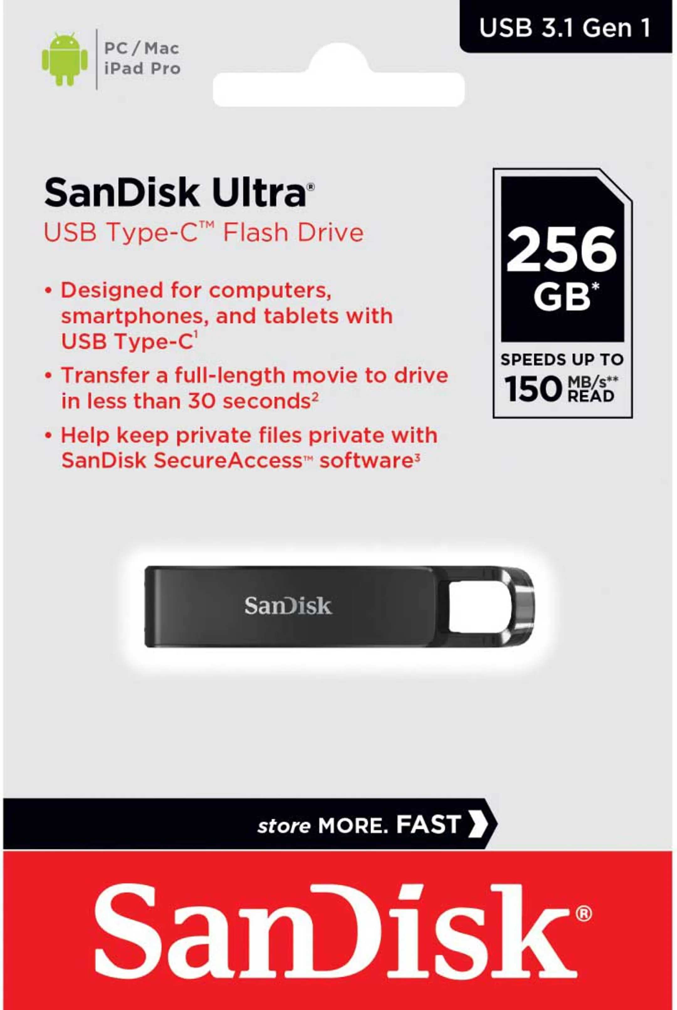 Sandisk Ultra® USB Type C™ - 256 Go image
