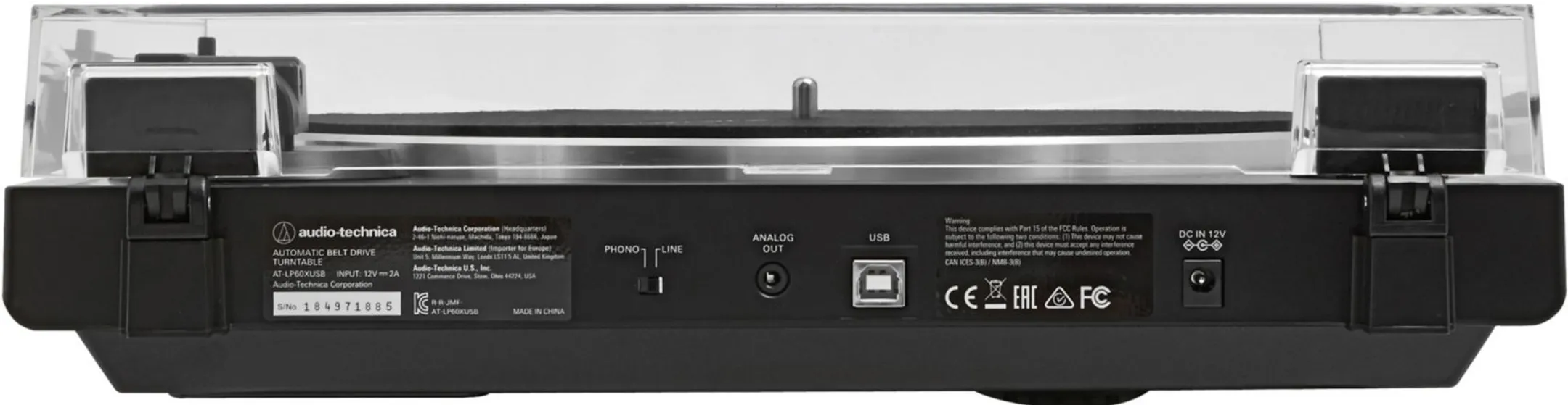 Audio Technica Platine vinyle AT-LP60XUSBGM image