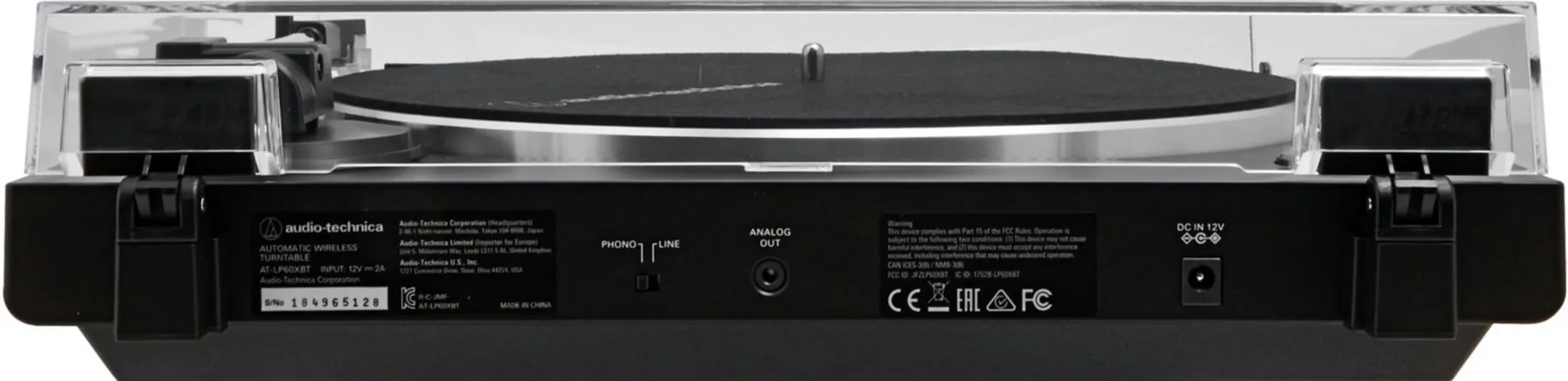 Audio Technica Platine vinyle AT-LP60XBT image