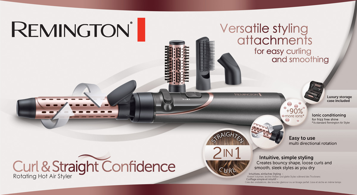 Remington Curl And Straight Confidence Air Styler As8606 Dumyah