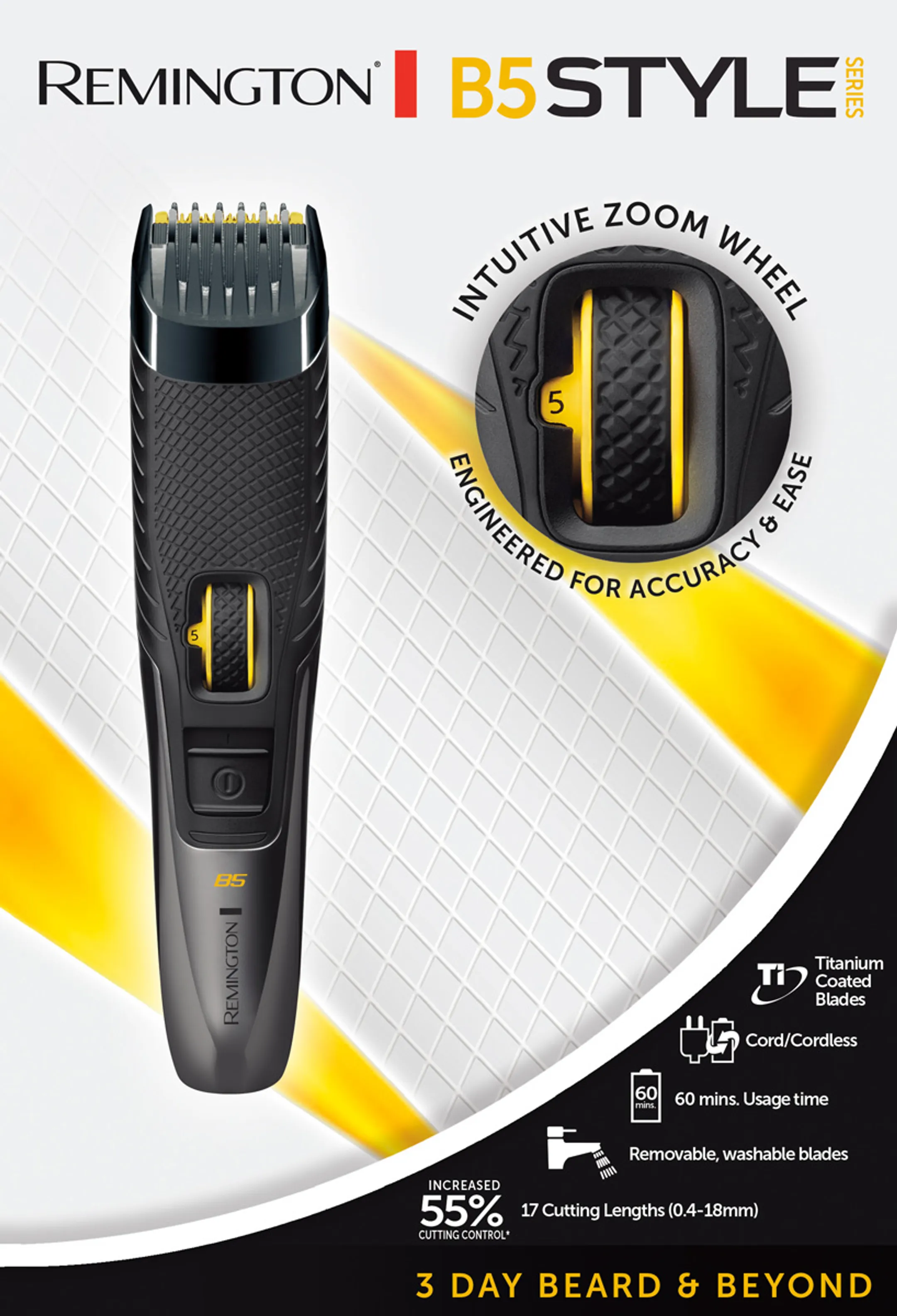Remington Beard Trimmer B5 Style Series MB5000 image