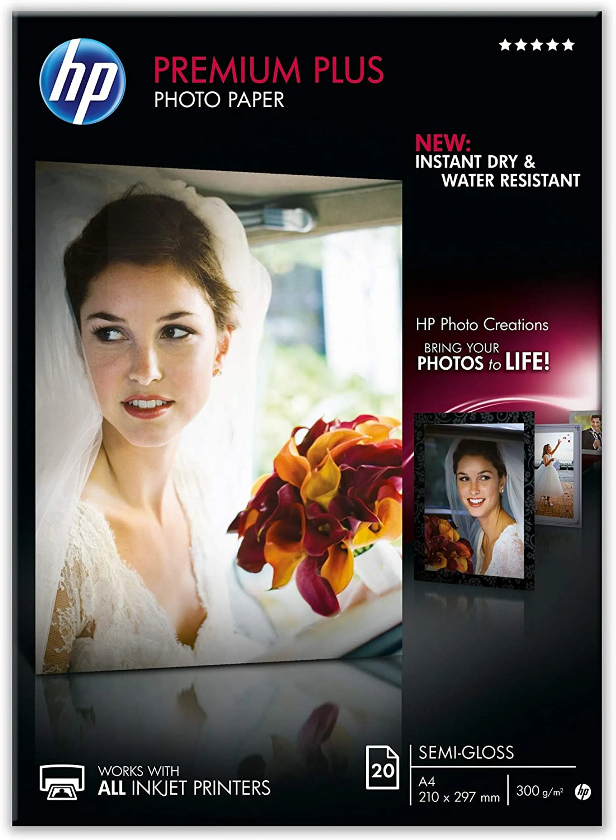 Papier photo Premium Plus A4 semi-brillant