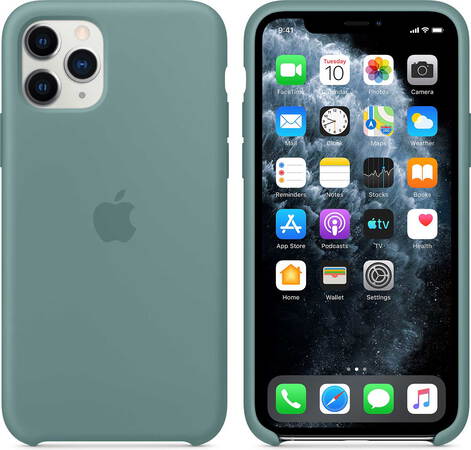 Apple Coque en silicone pour iPhone 11 Pro - Cactus