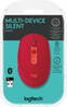 Logitech M590 Silent souris sans fil Rubis