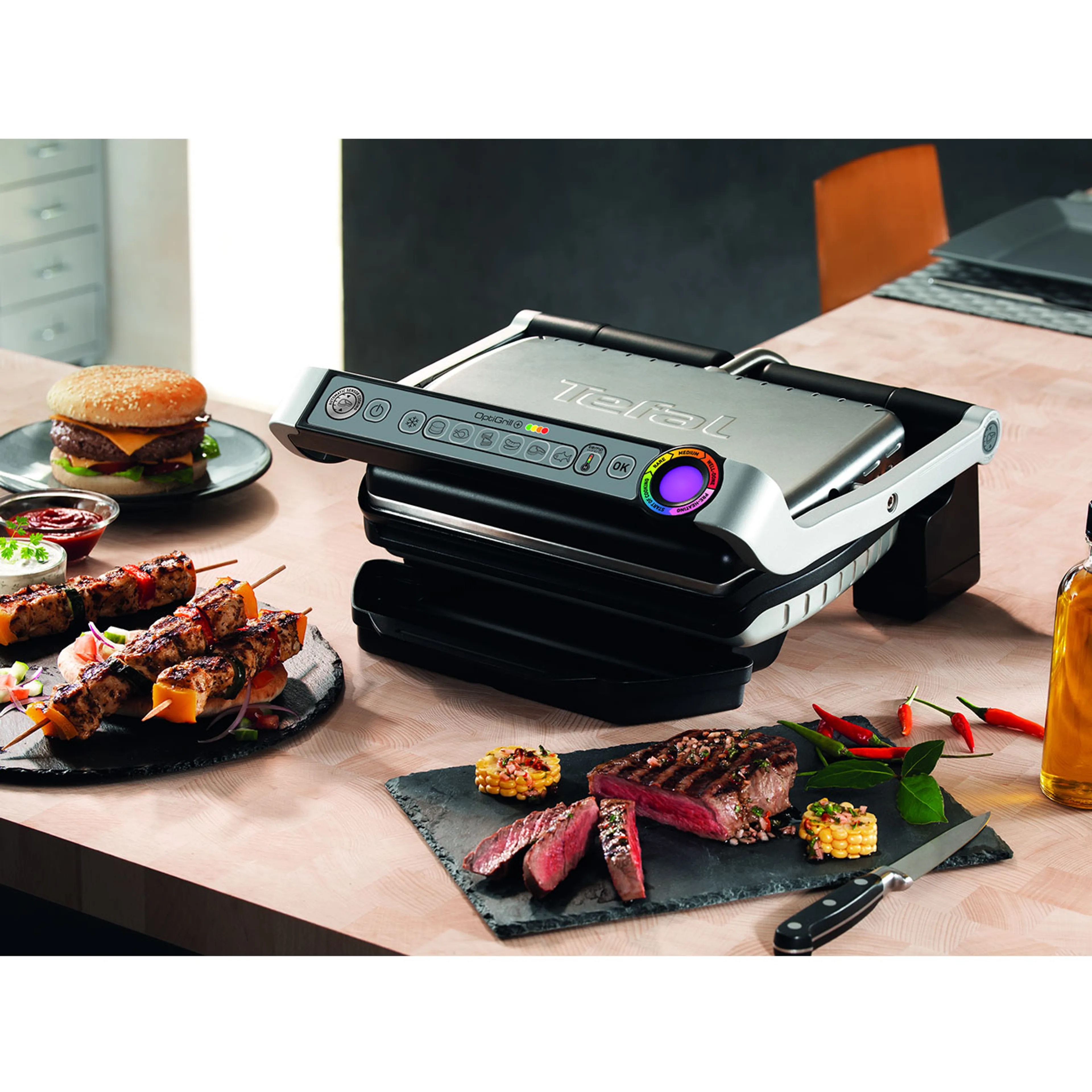 Tefal Meat Grill Optigrill + Waffle YY4399FB image