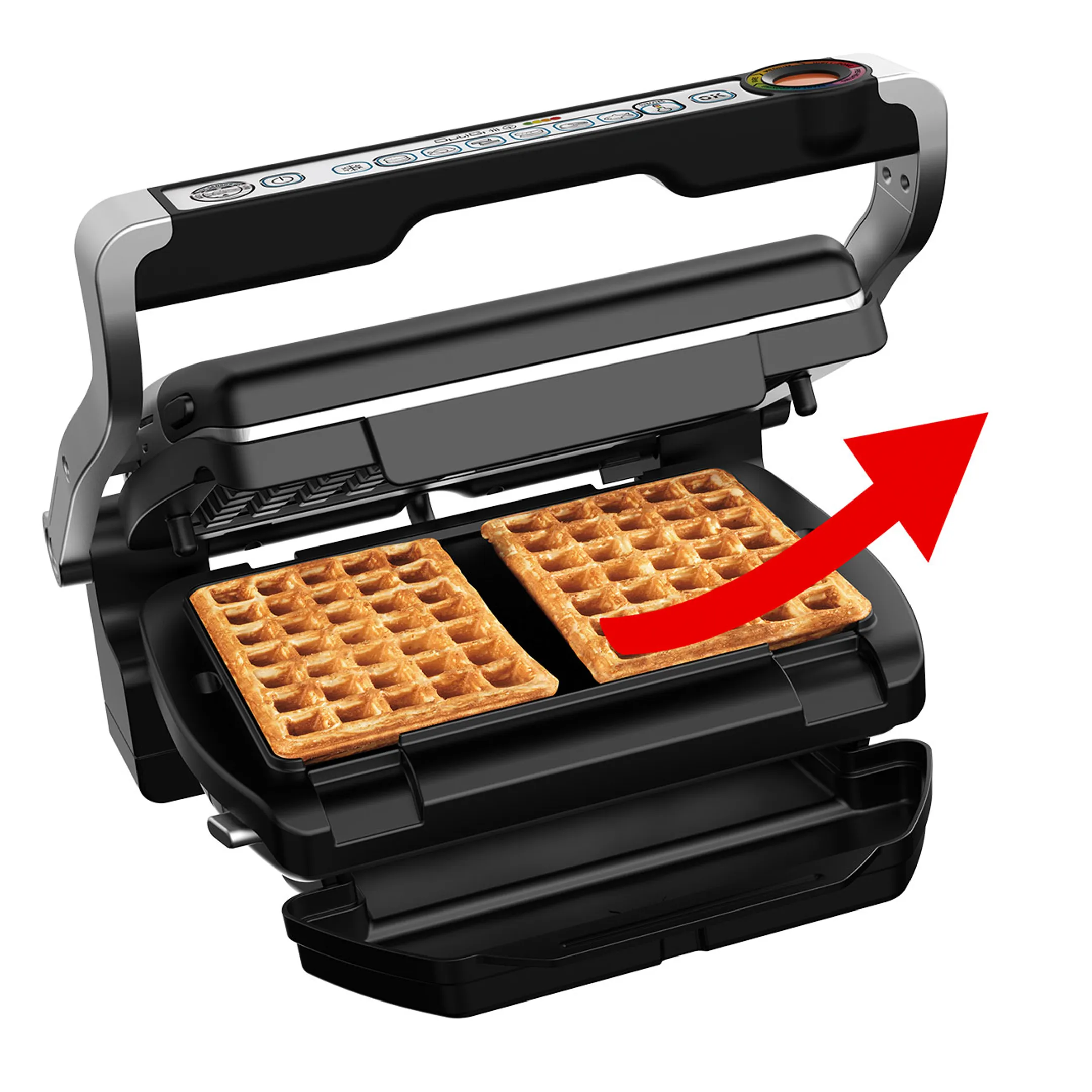Tefal Fleischgrill Optigrill + Waffel YY4399FB image