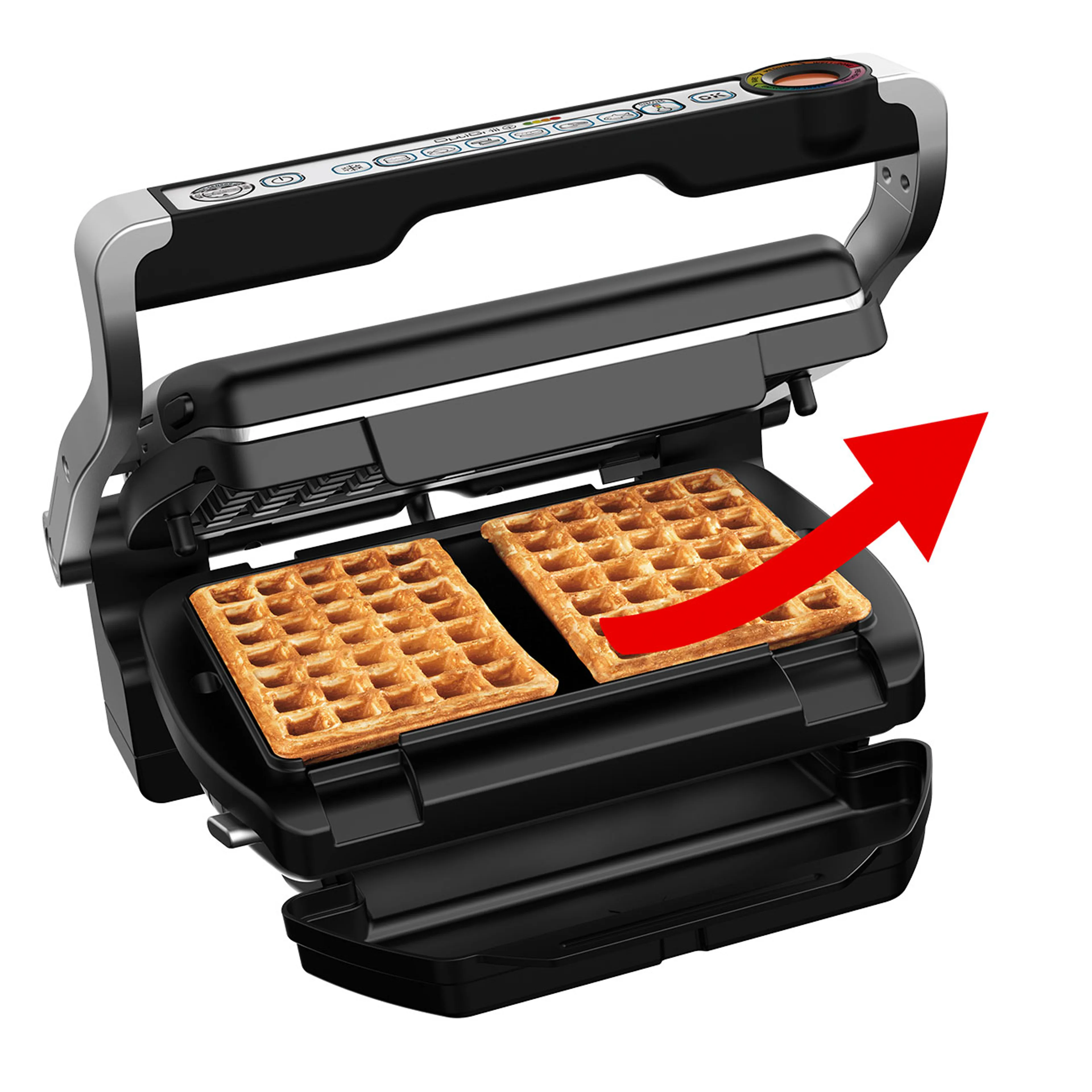 Tefal Meat Grill Optigrill + Waffle YY4399FB image