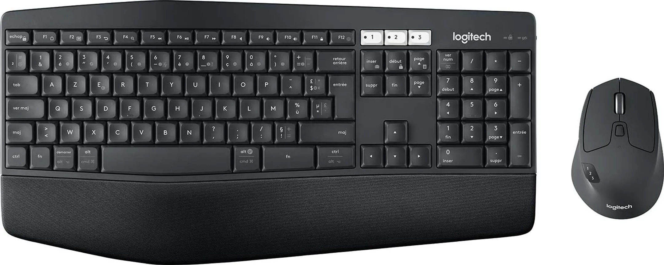 Clavier + Souris - Sans Fil - MK850 - AZERTY (BE) - Noir