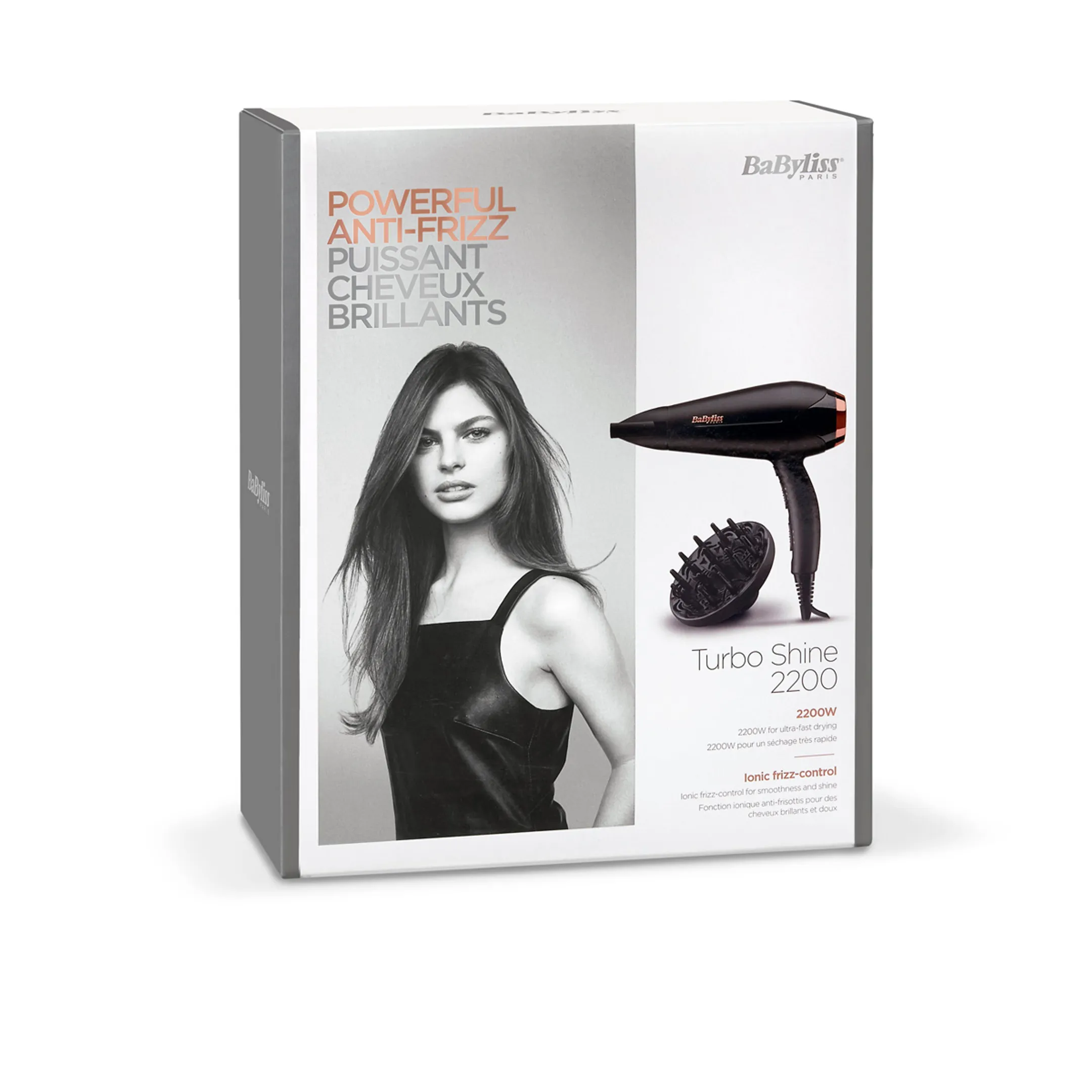 Babyliss Sèche-cheveux Turbo Shine 2200 D570DE image