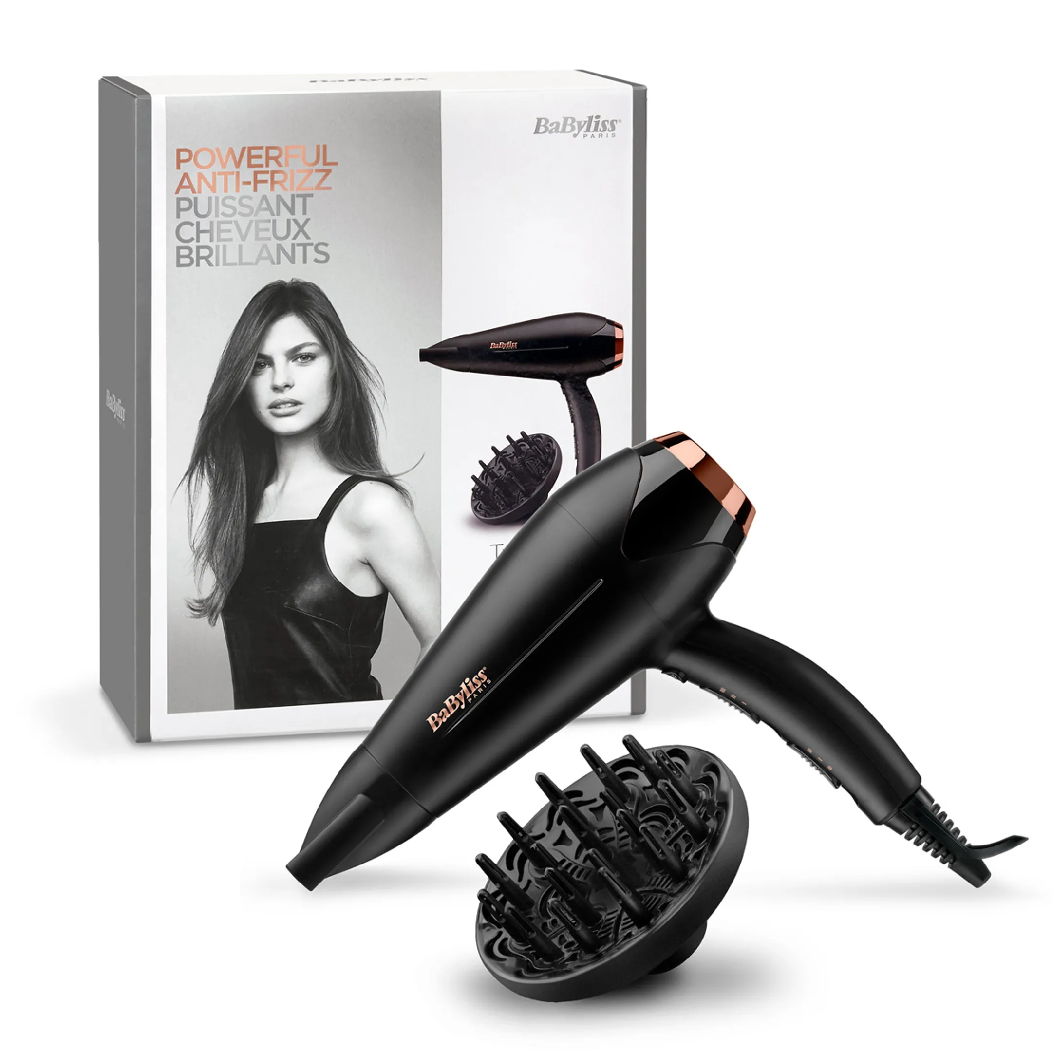 Babyliss Sèche-cheveux Turbo Shine 2200 D570DE image