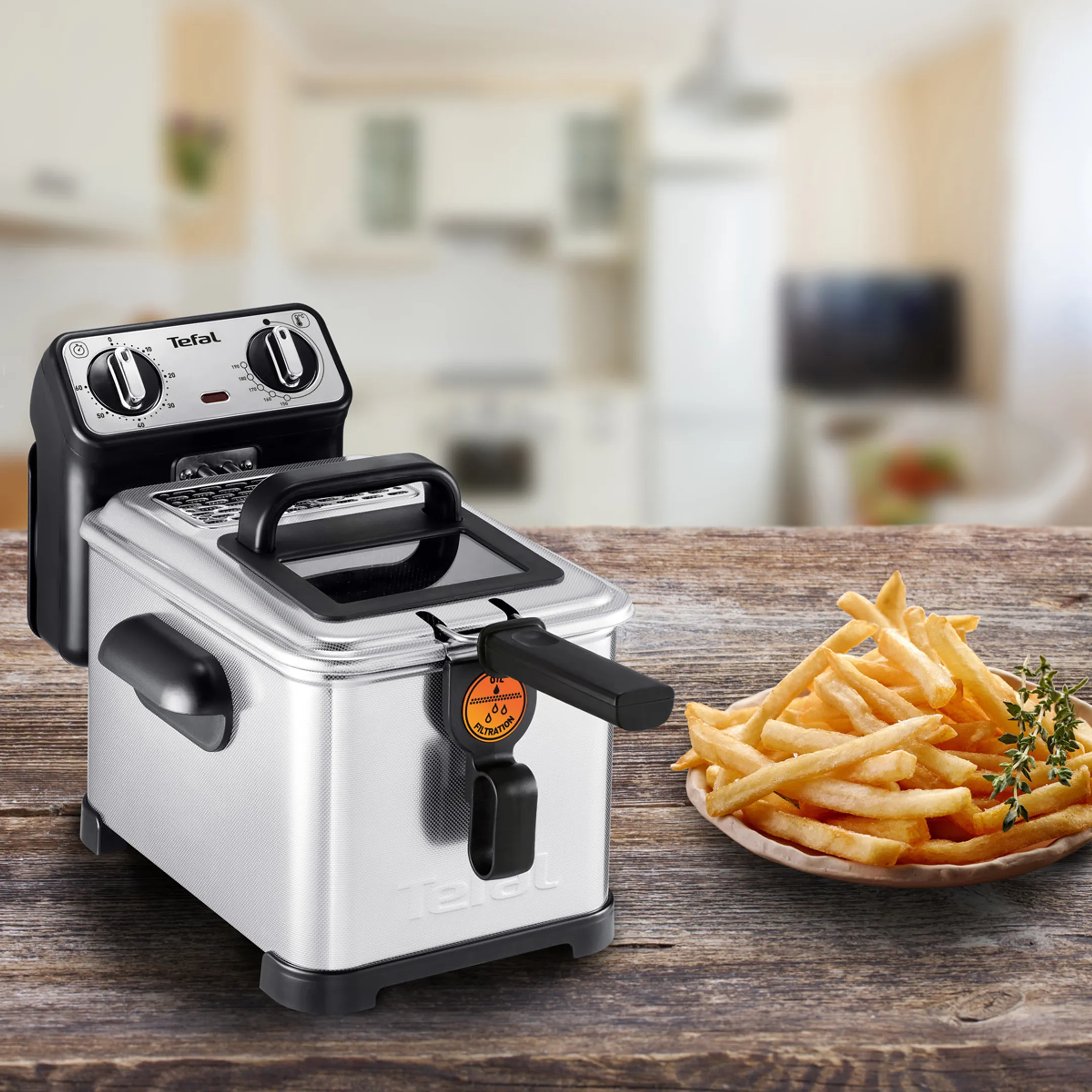 Tefal Friteuse Filtra Pro 4L FR517170 image