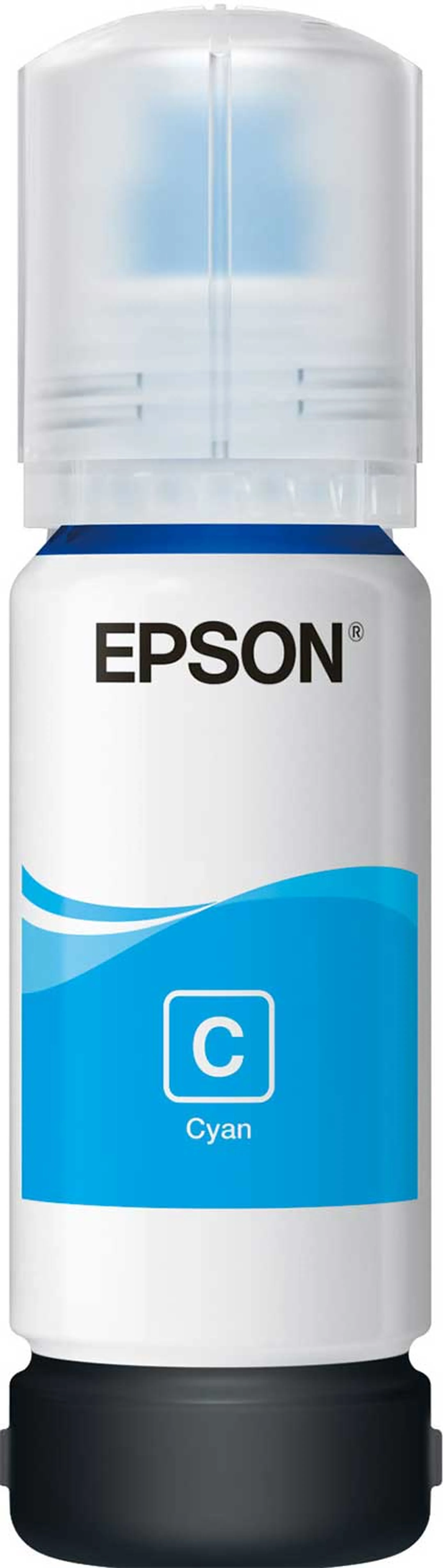 Bouteille d'encre 106 EcoTank Cyan - 70 ml.