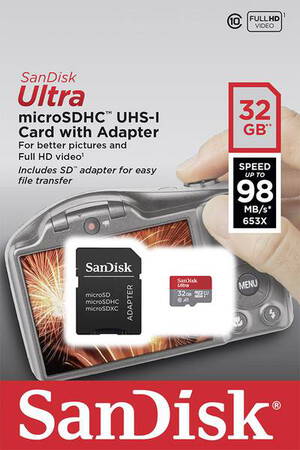 Sandisk Carte microSDHC SanDisk Ultra™ Photo 32 Go