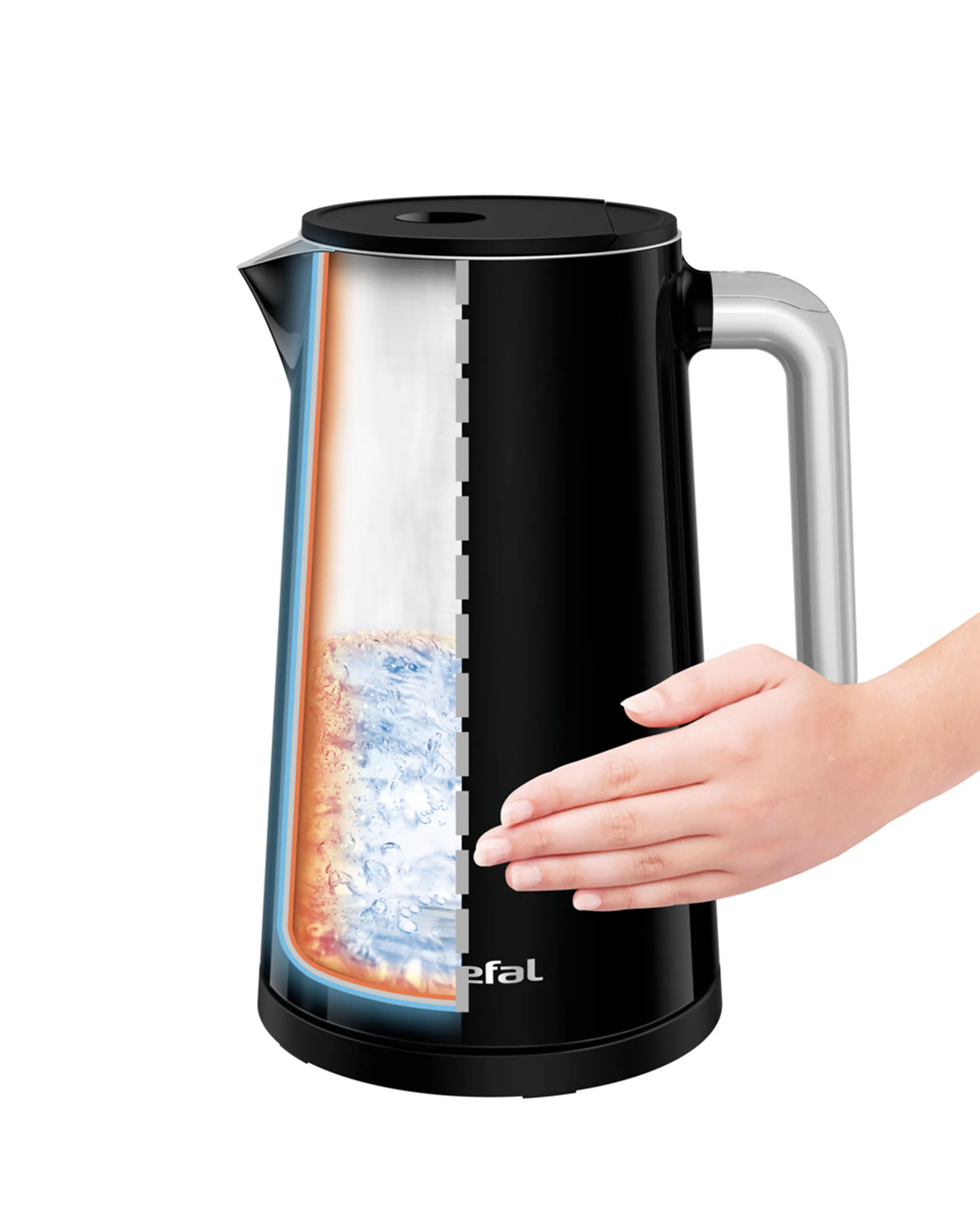 Tefal Bouilloire Smart'N Light KO850810 - Noir image