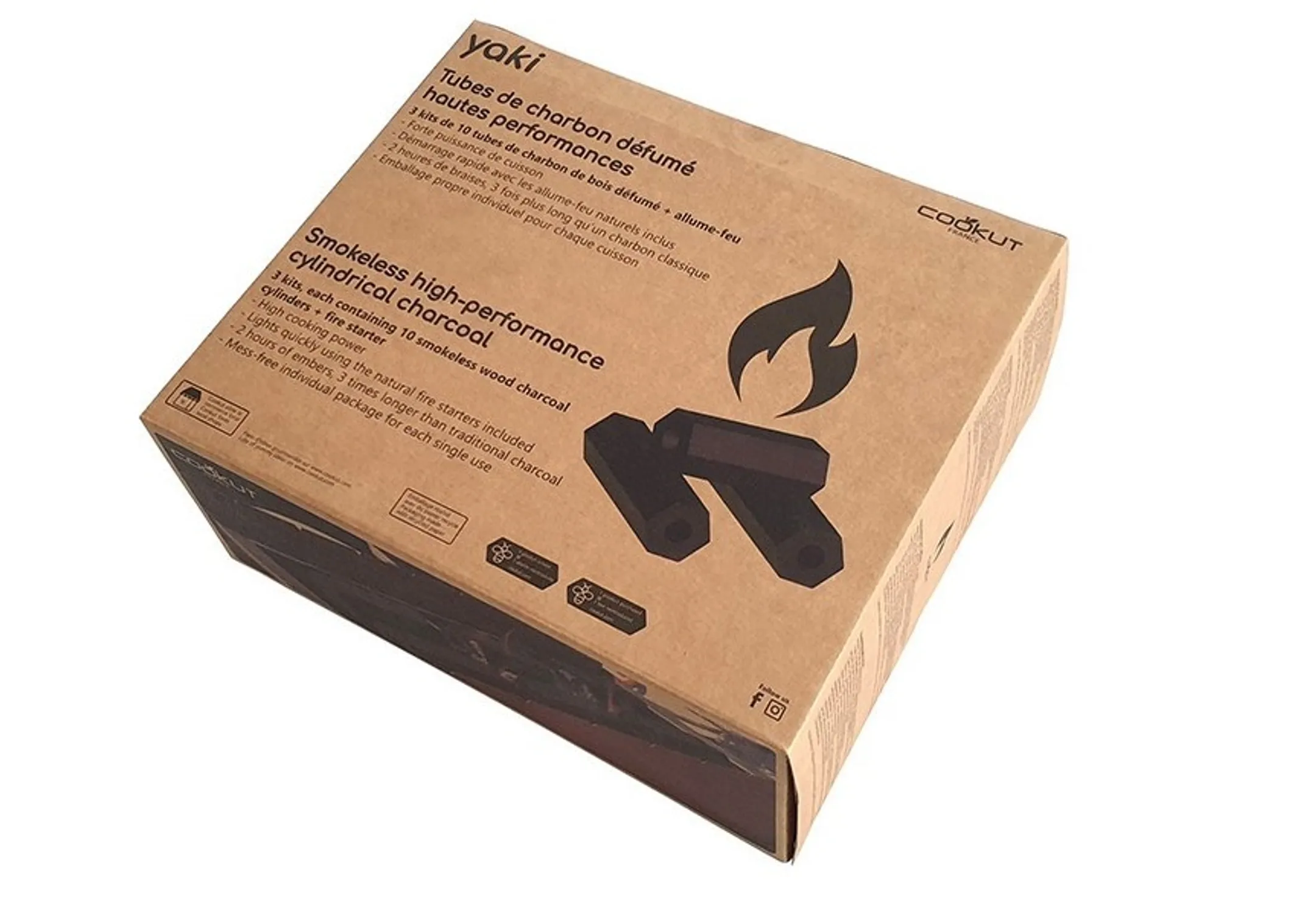 Charbon de bois pour Barbecue de table CK-1008