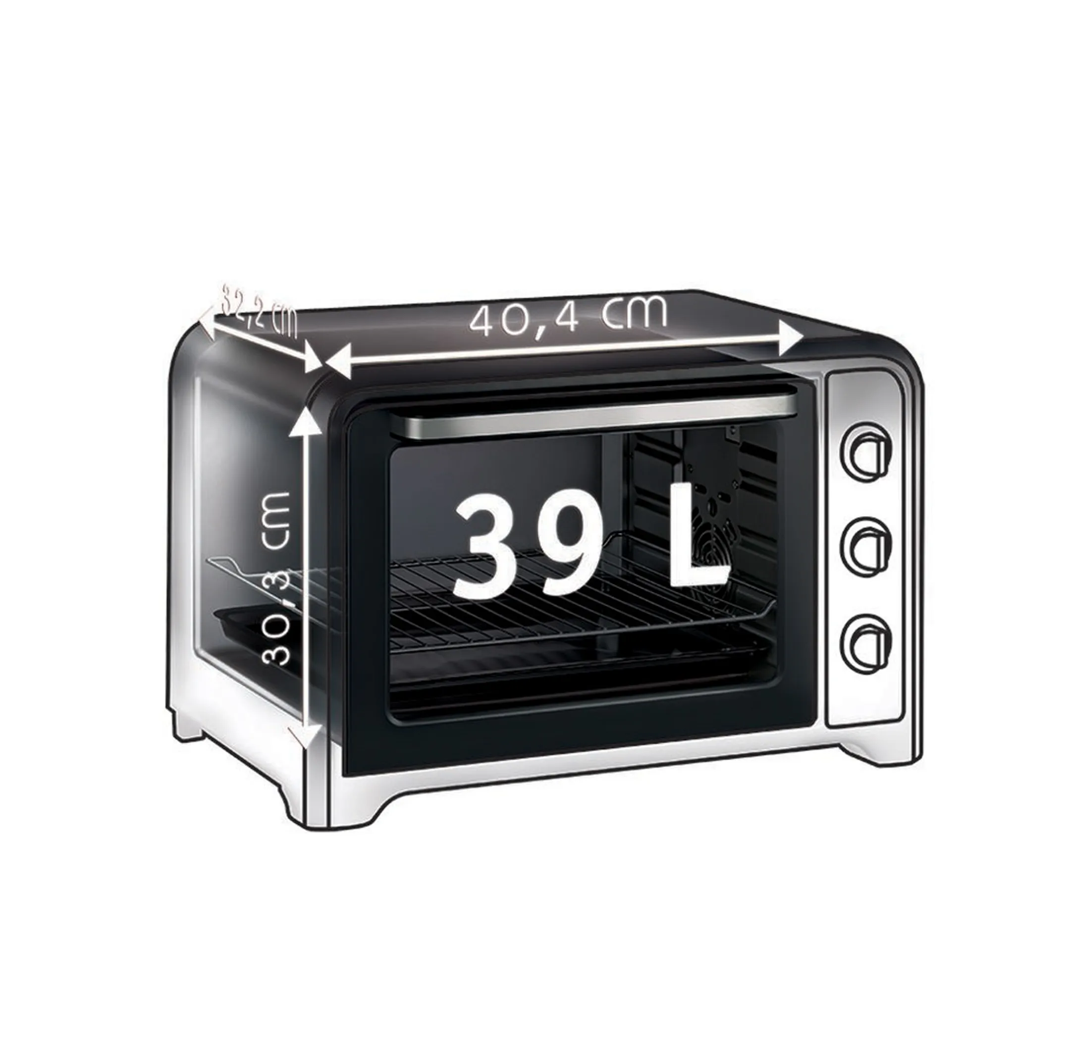 Moulinex Four électrique Optimo 39L OX485E10 image