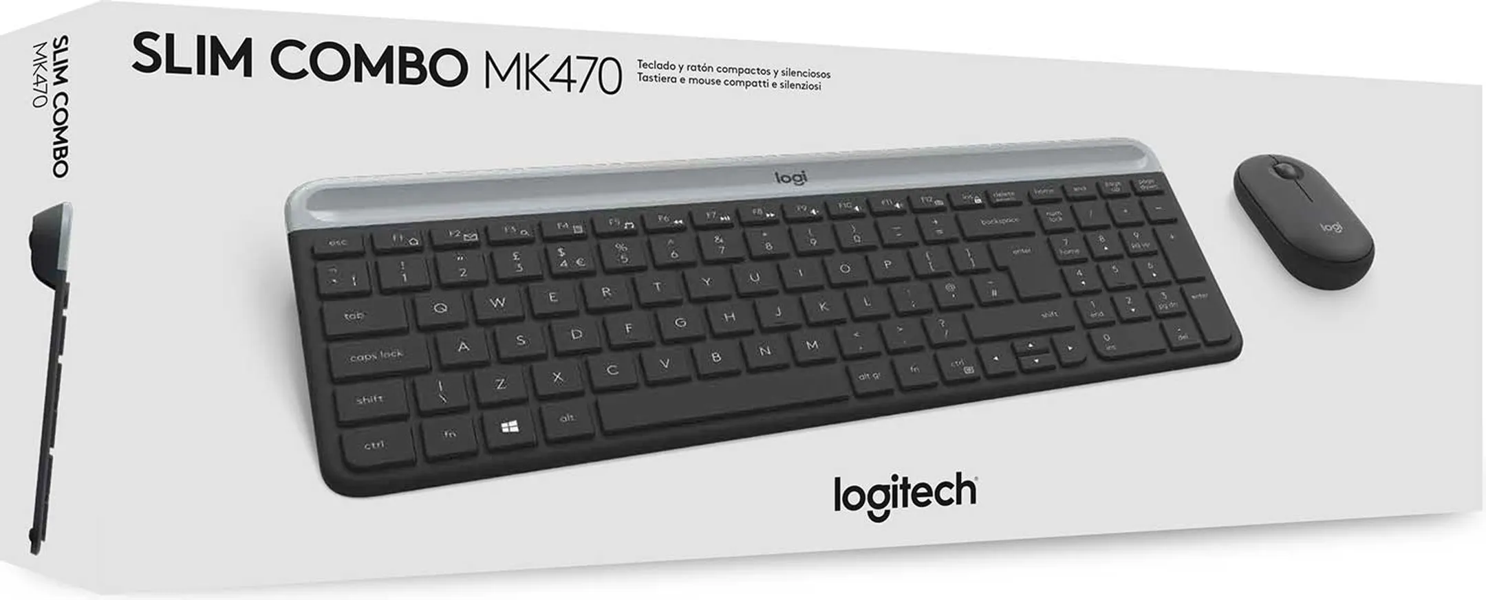 Logitech Clavier + Souris - Sans Fil - MK470 - AZERTY (BE) - Graphite image