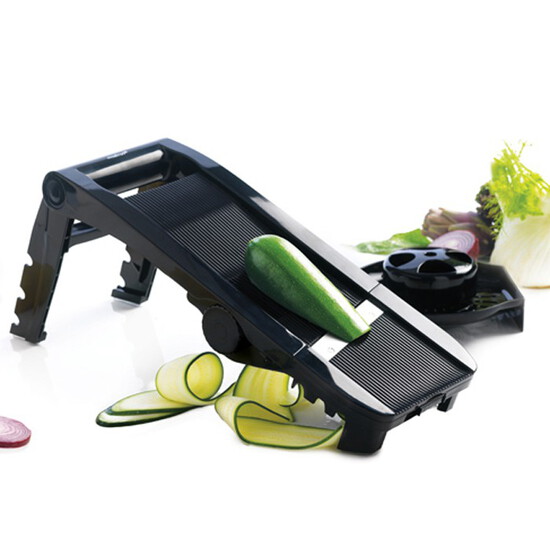 Microplane Set De Râpes Premium - Zesteur + Mandoline Pro - Pour Fromage, Légumes, Agrumes - Noir/Inox