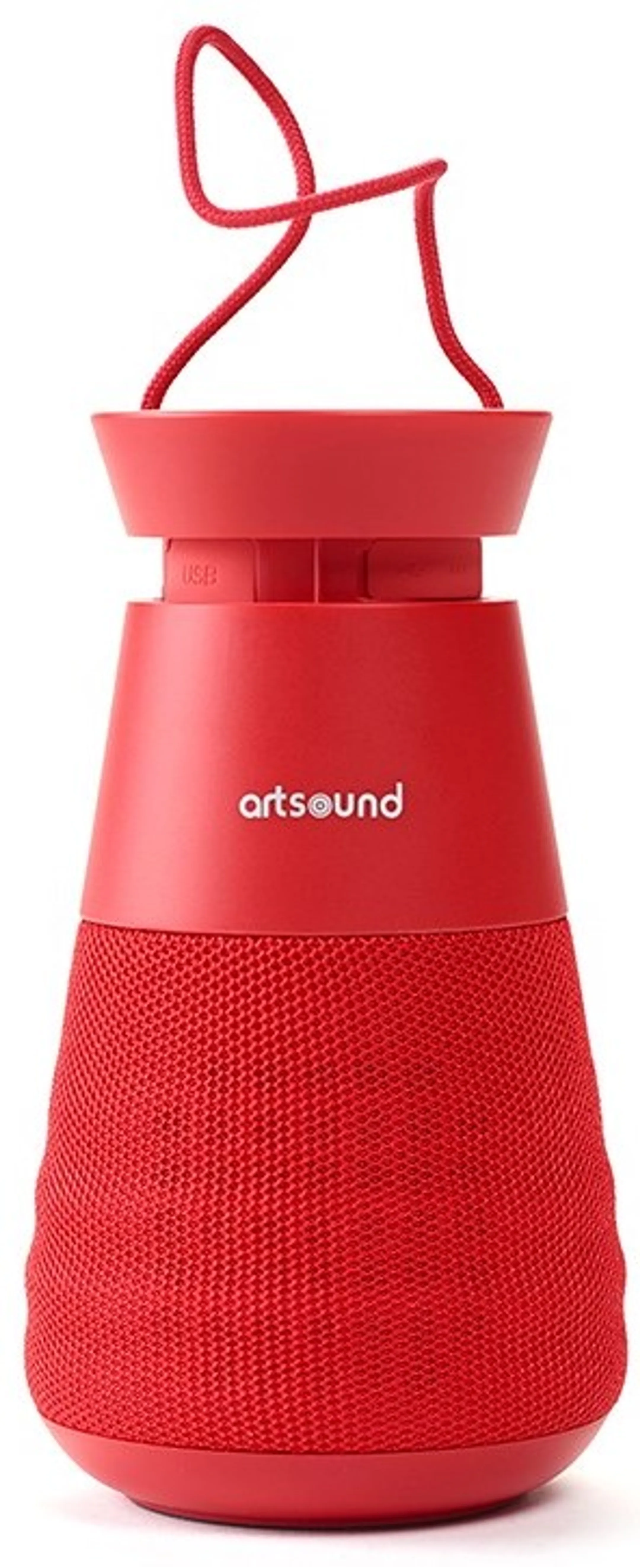 Artsound Loud Speaker Bluetooth Red image