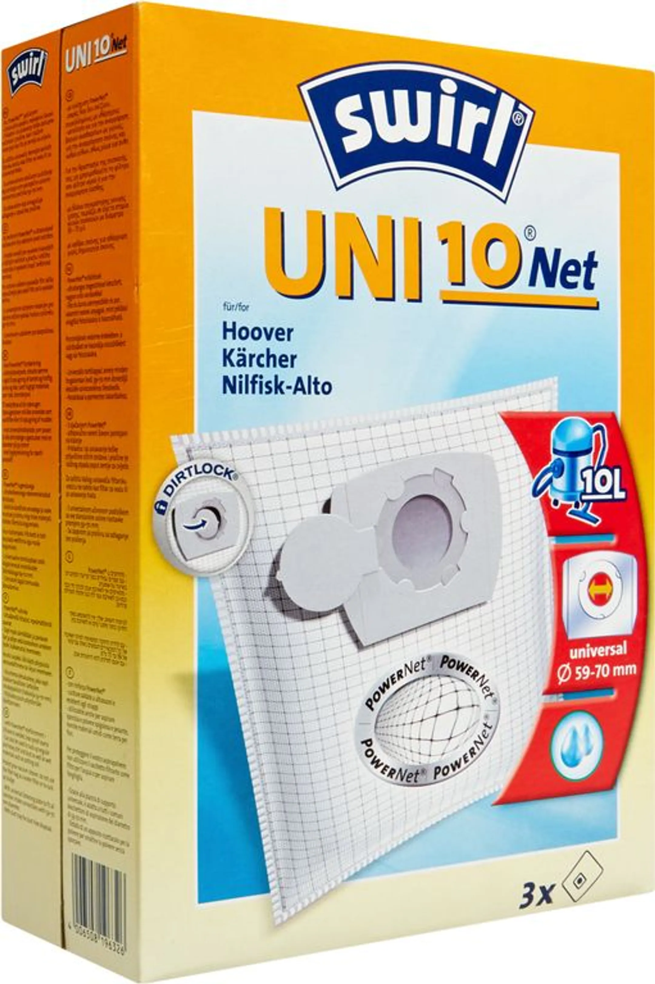 Sac aspirateur UNI 10