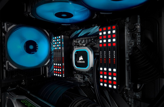 Corsair Dominator Platinum RGB Noir - 16 Go (2 x 8 Go) 3600 MHz DDR4 