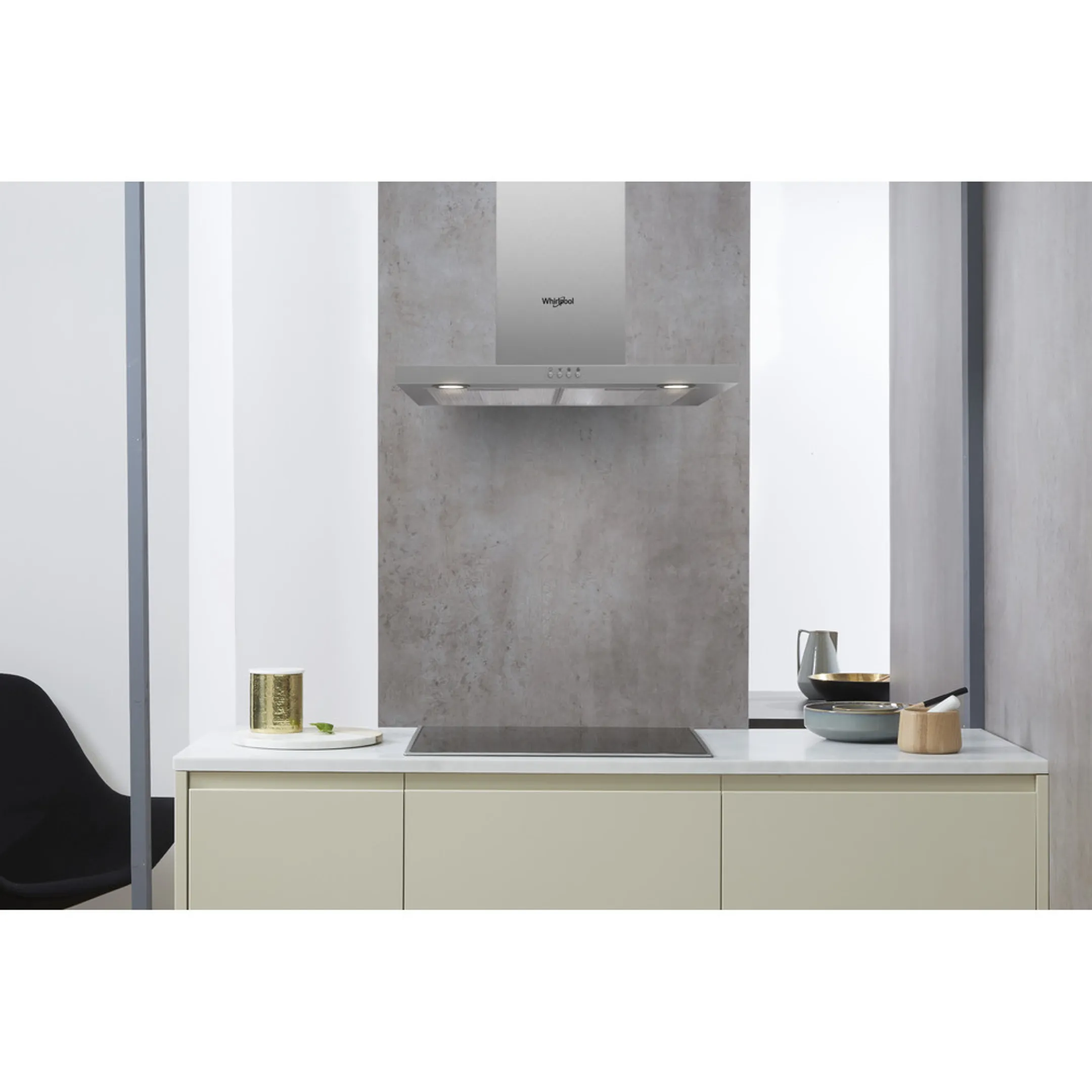 Whirlpool Hotte décorative AKR 558/3 IX image