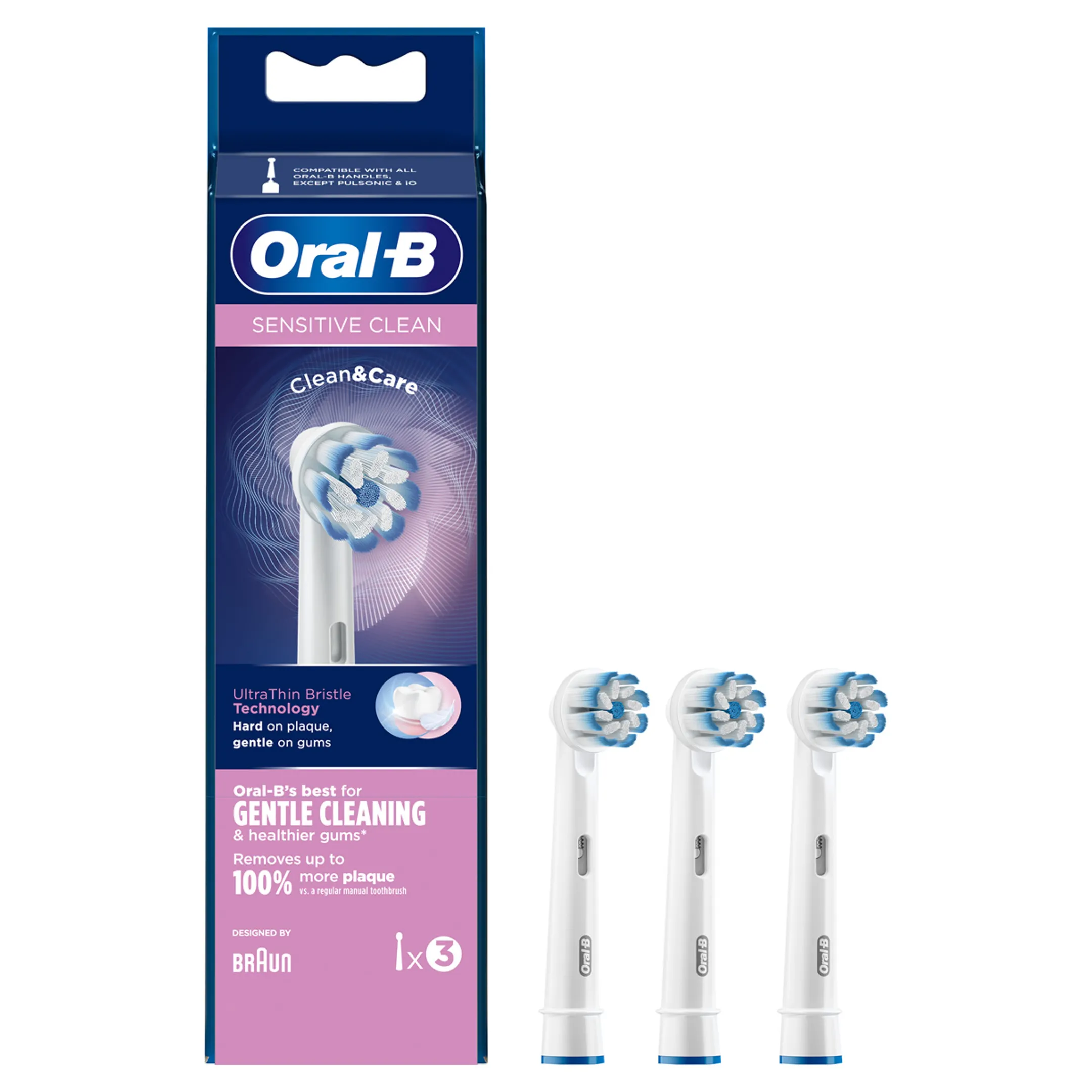 Sensitive Clean Bürsten - 3 Stück