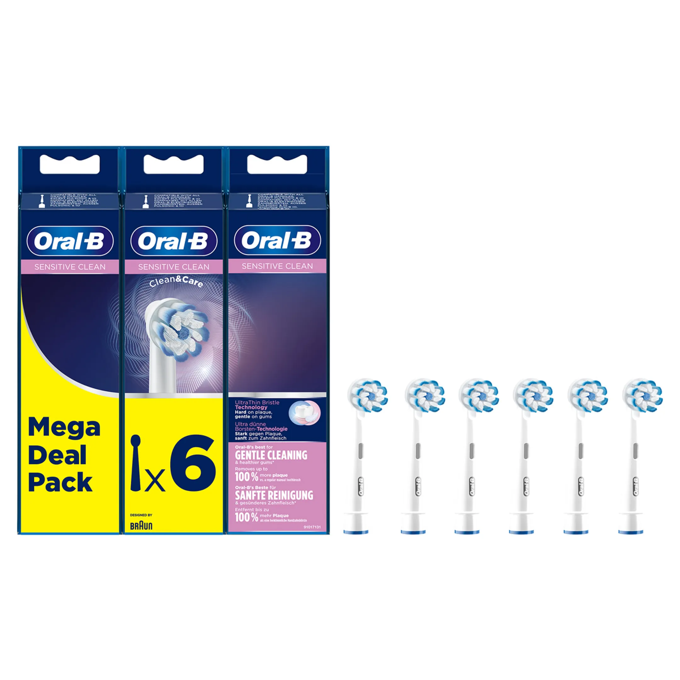 Sensitive Clean Bürstchen - 6pcs