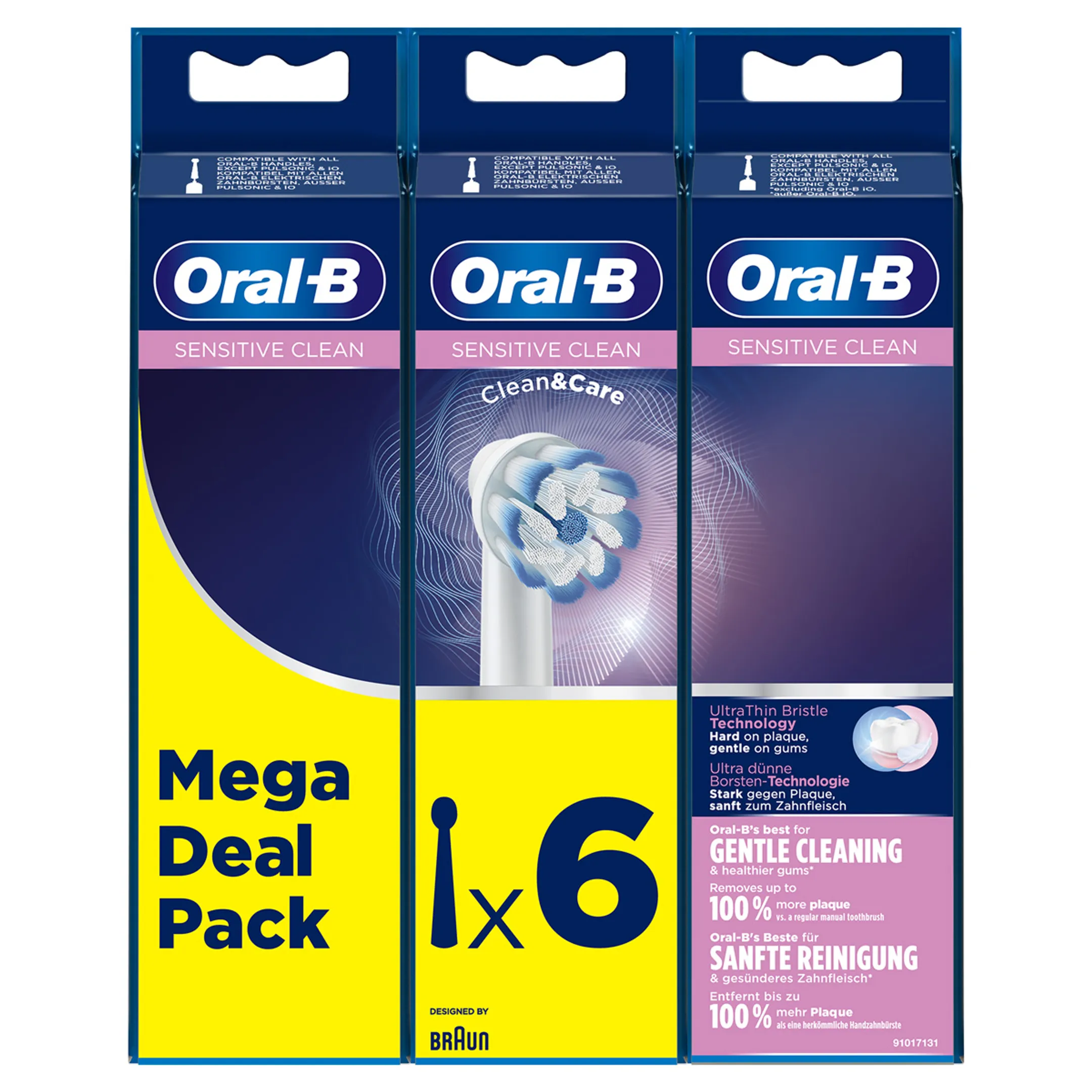 Oral-B Sensitive Clean Brossettes - 6pcs image