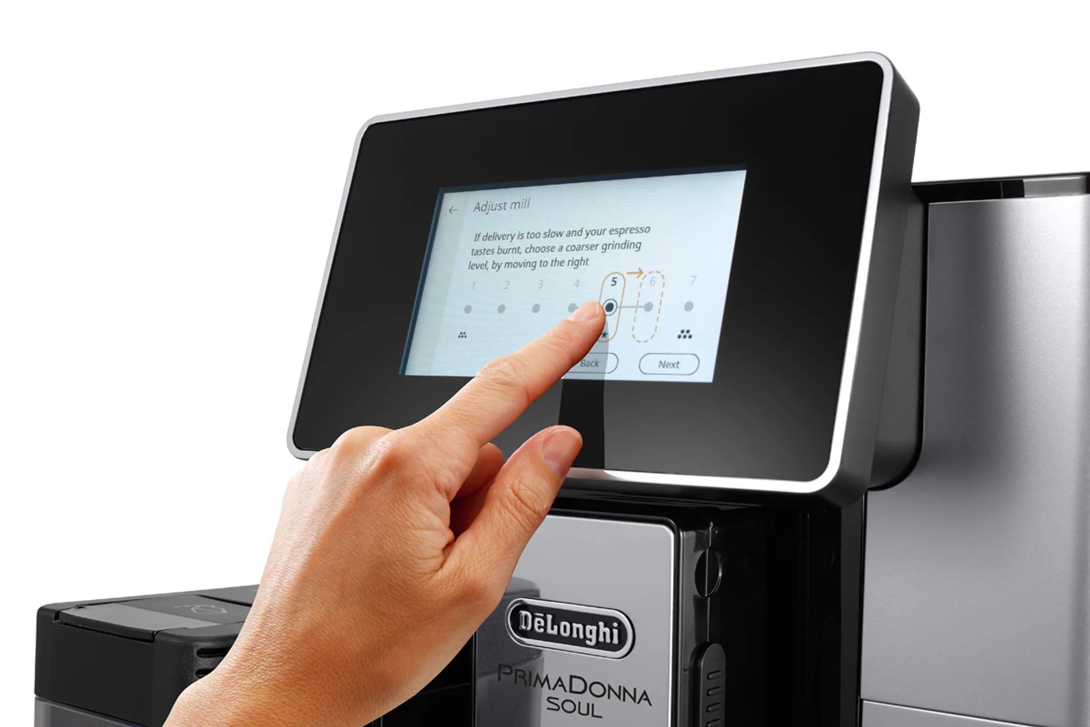 De'Longhi Automatische Espressomaschine PrimaDonna Soul ECAM610.55.SB image