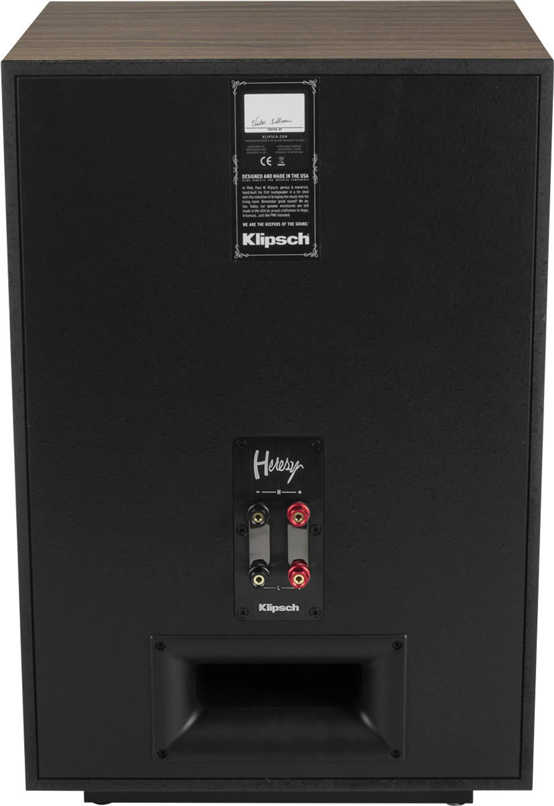 KLIPSCH Enceinte Heresy IV (Pièce) - Noyer image