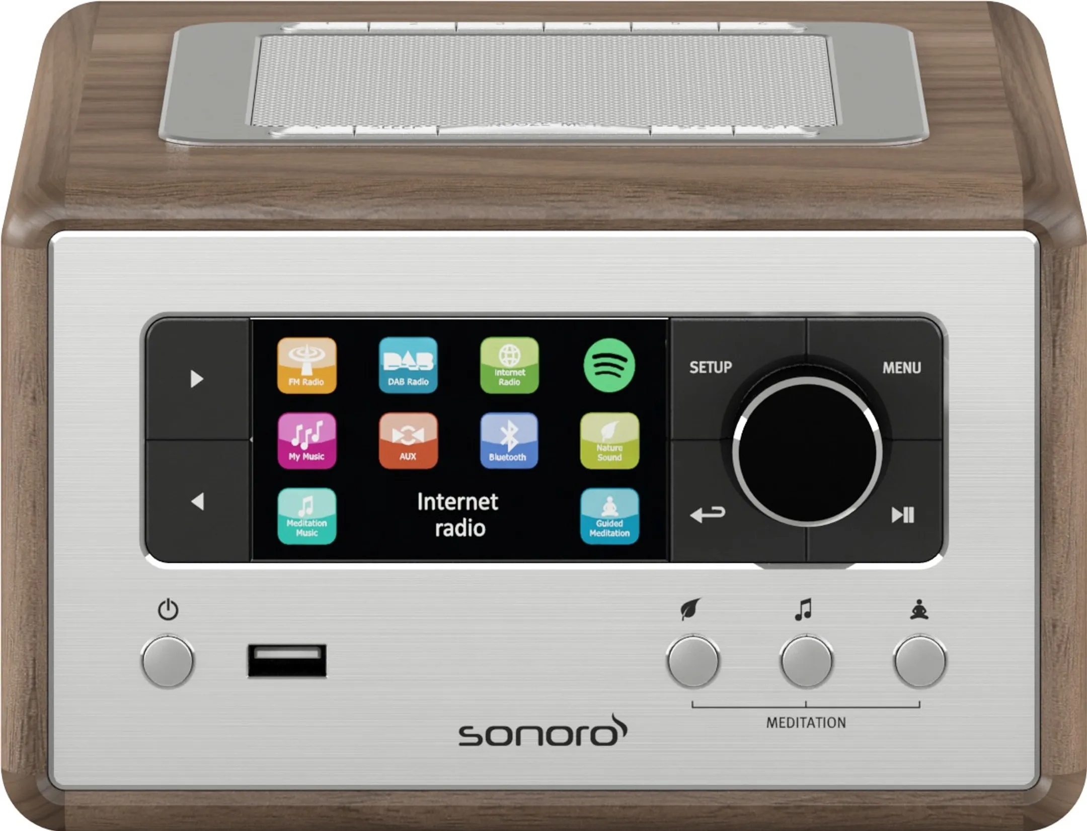 Radio internet SO-810 V2 RELAX -  Noisette