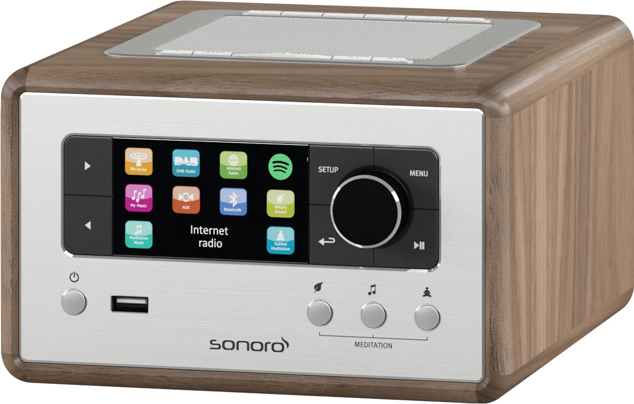 SONORO Internet radio SO-810 V2 RELAX - Hazelnut image