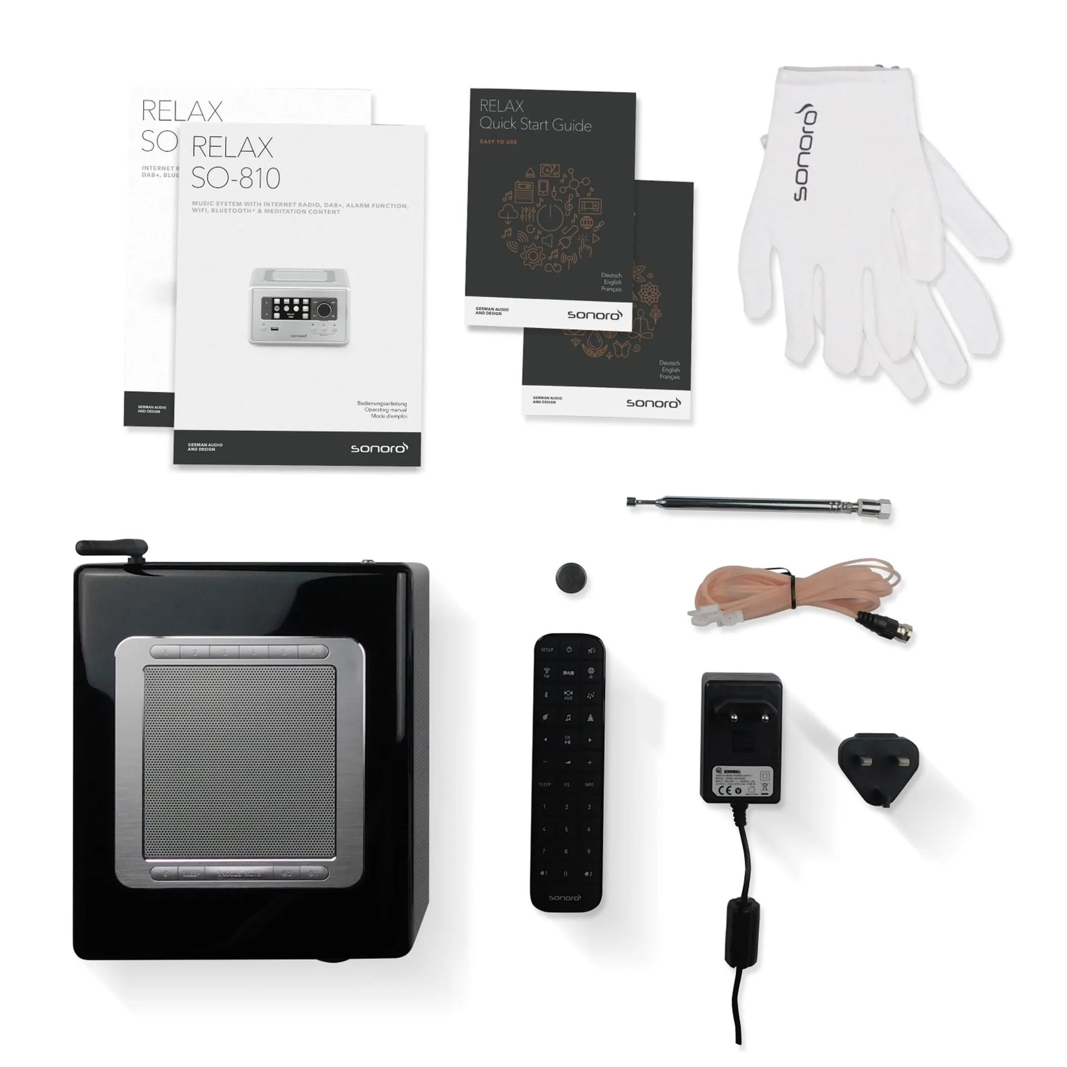 SONORO Internet radio SO-810 V2 RELAX - Hazelnut image