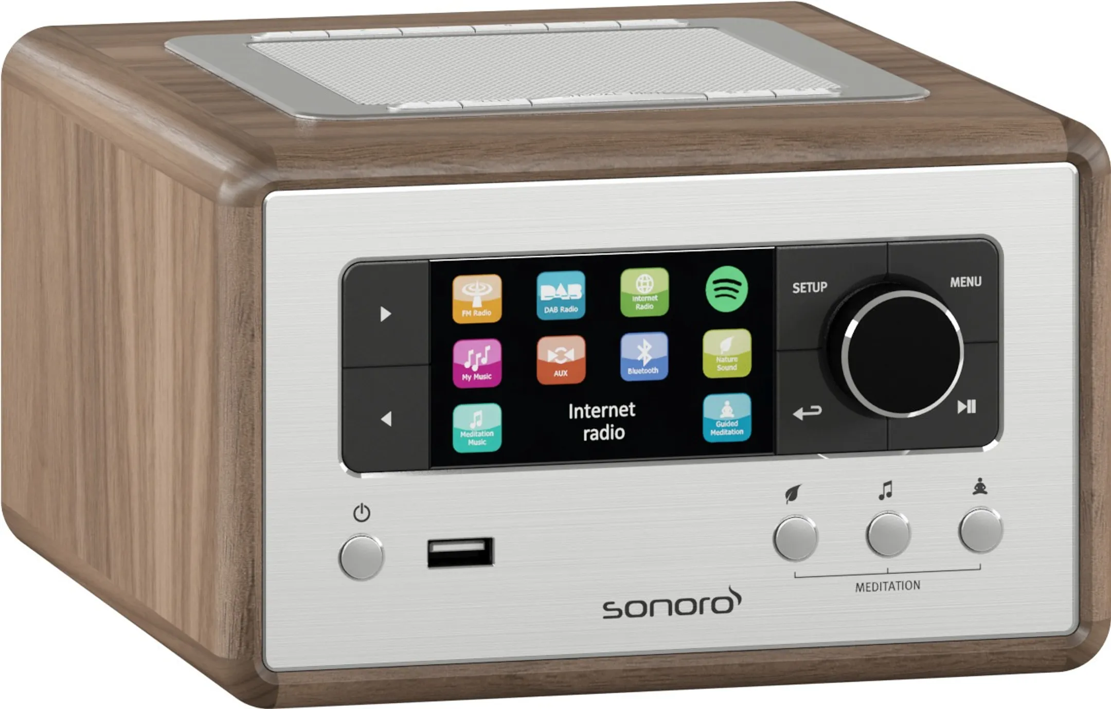 SONORO Internet radio SO-810 V2 RELAX - Hazelnut image