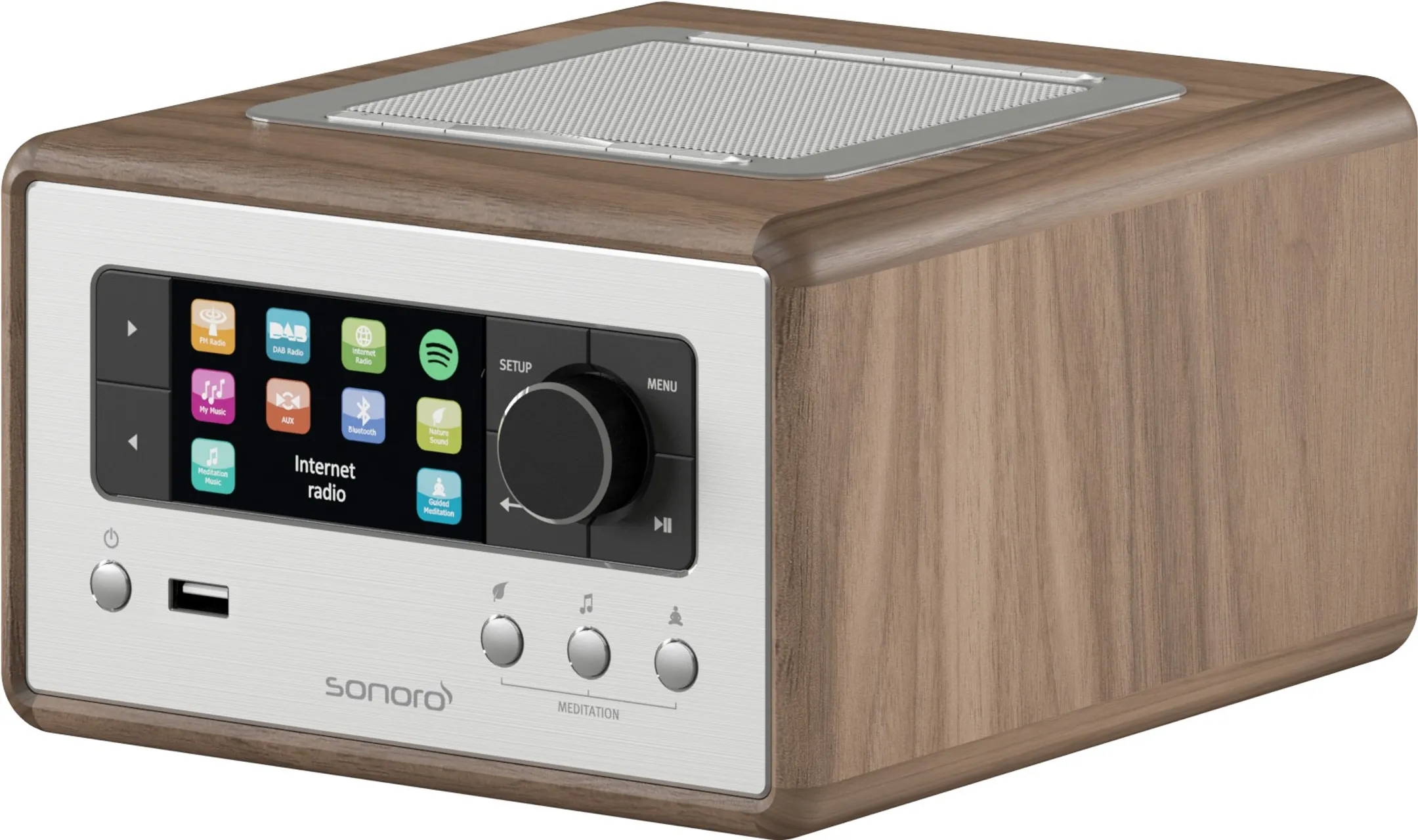 SONORO Internet radio SO-810 V2 RELAX - Hazelnut image