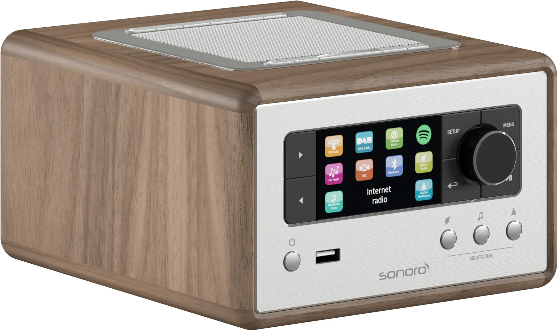 SONORO Internet radio SO-810 V2 RELAX - Hazelnut image