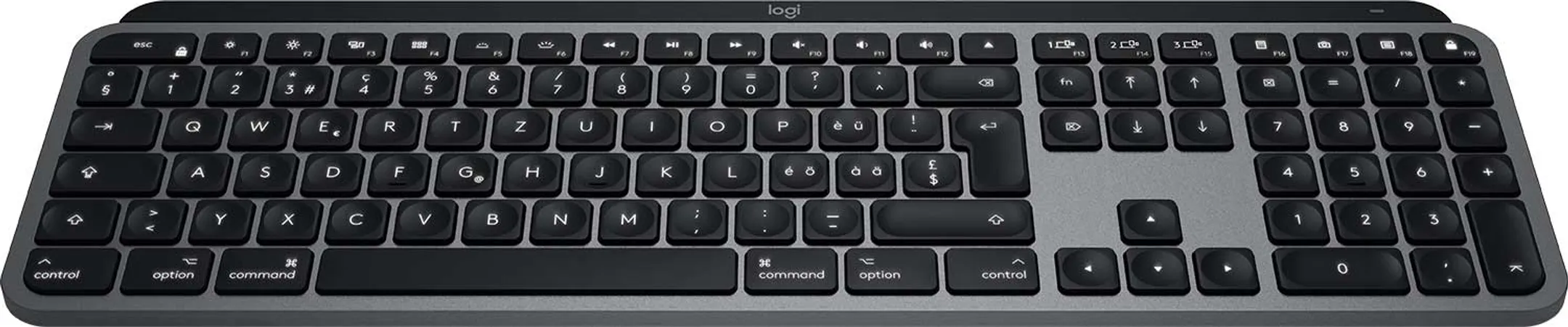 Clavier sans Fil - MX Keys pour Mac - QWERTZ (SF) - Graphite
