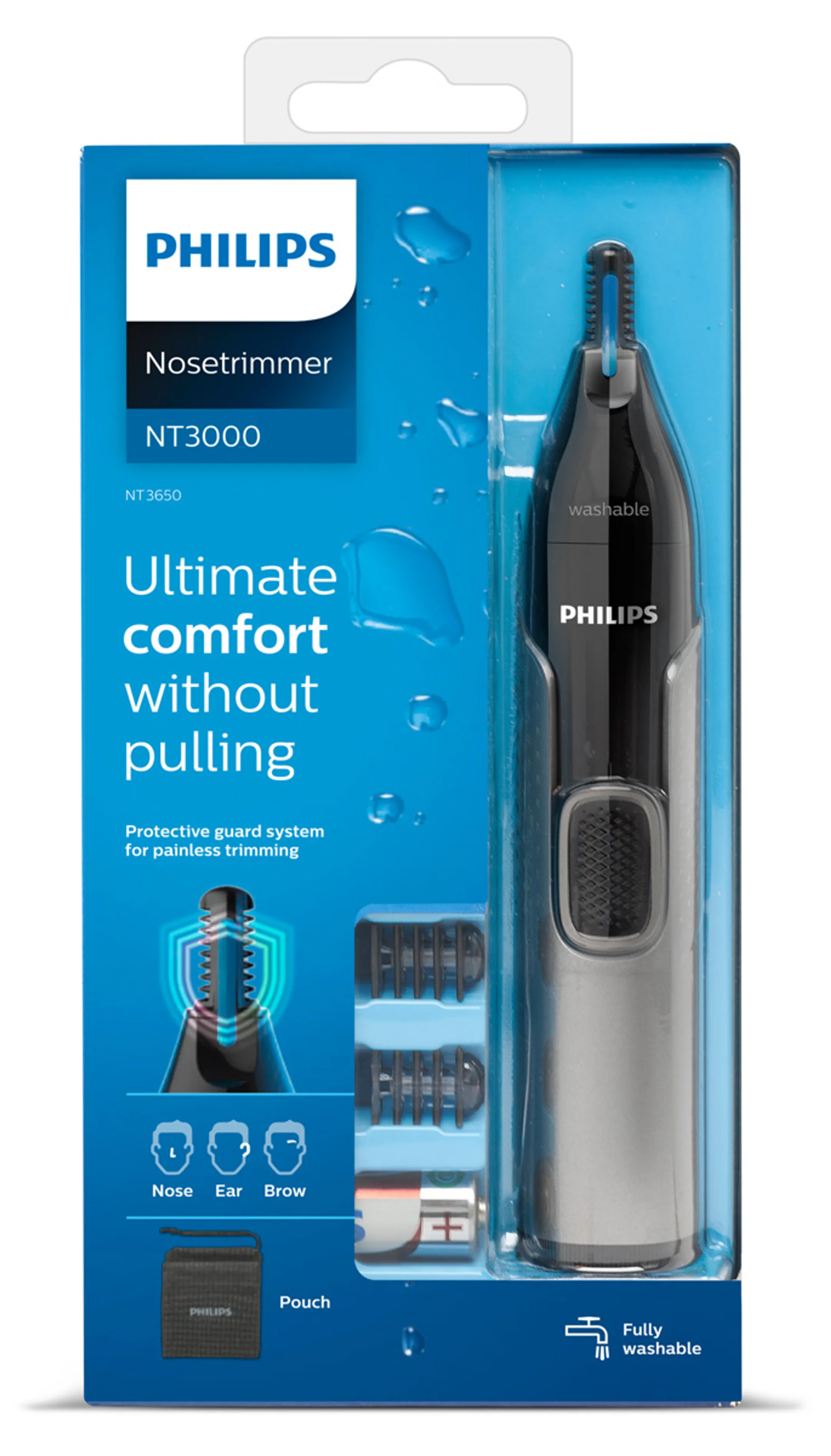 Philips Tondeuse nez-oreilles et sourcils Series 3000 NT3650/16 image