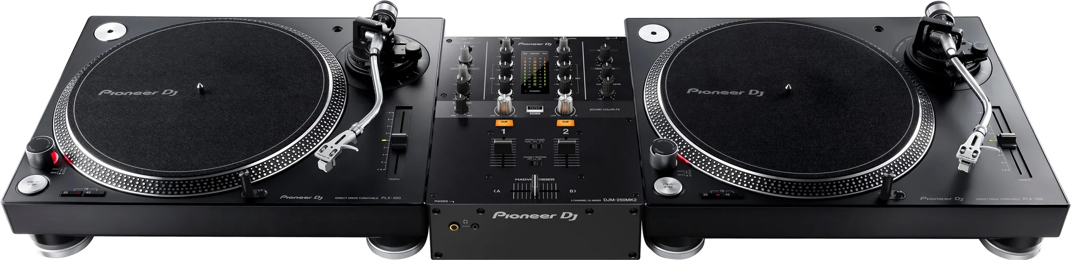 PIONEER DJ PLX-500Plattenspieler à entraînement direct High Torque Schwarz image