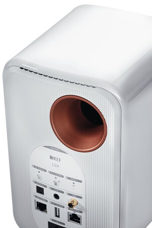 KEF LSX Enceintes sans fil Blanc (Paire)