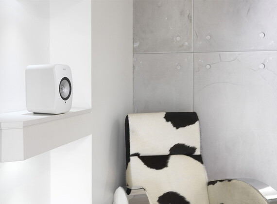 KEF LSX Enceintes sans fil Blanc (Paire)