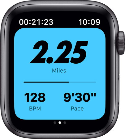 Apple Watch SE Nike - Sideral Gray/Anthracite Black 44mm